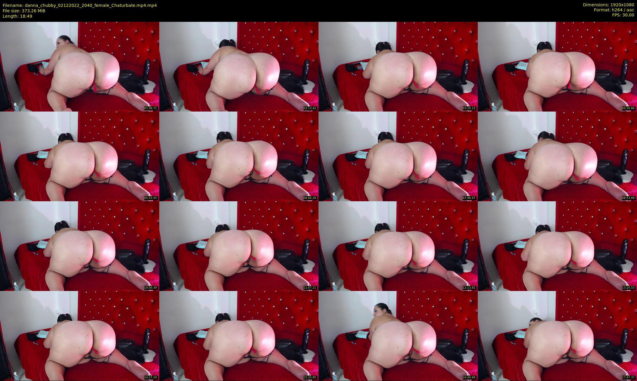 danna_chubby — 19 minute Chaturbate female cam show recording, 1080p, Dec 2, 2022