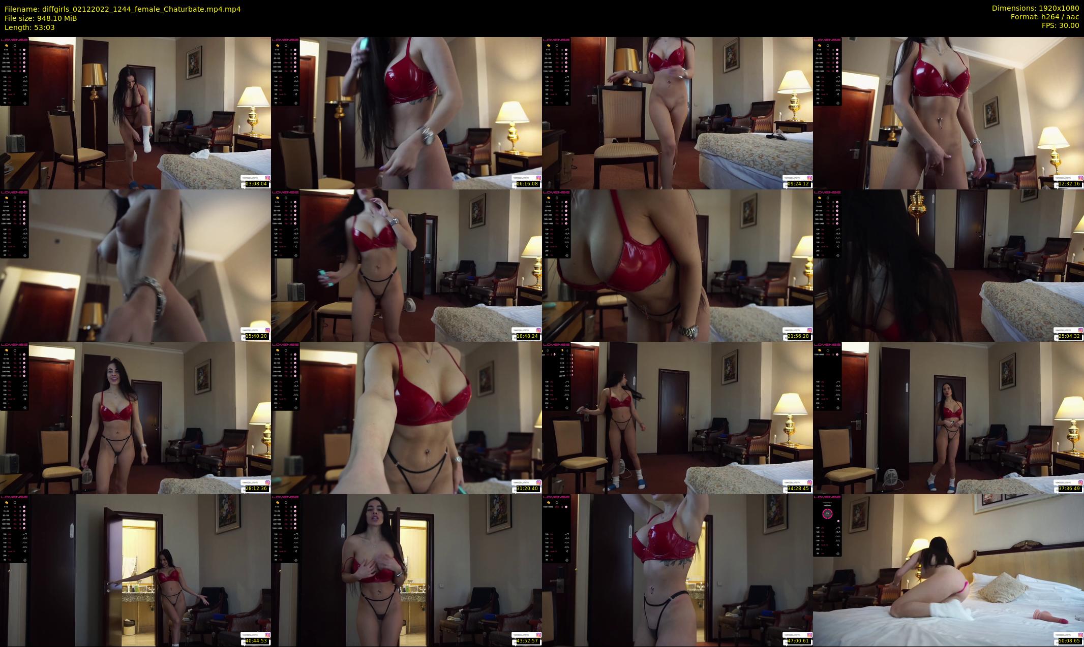diffgirls — 54 minute Chaturbate female cam show recording, 1080p, Dec 2, 2022