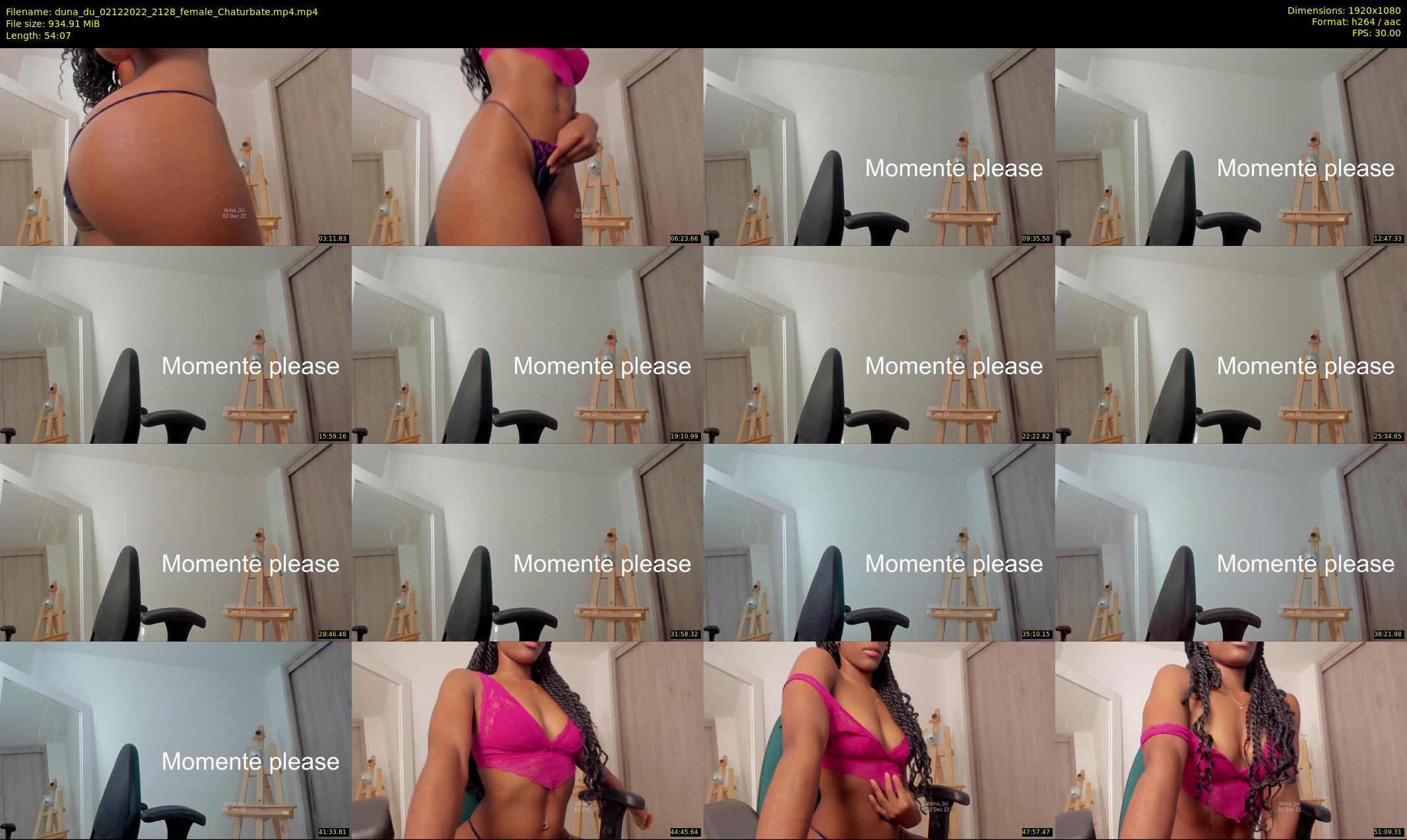 duna_du — 55 minute Chaturbate female cam show recording, 1080p, Dec 2, 2022
