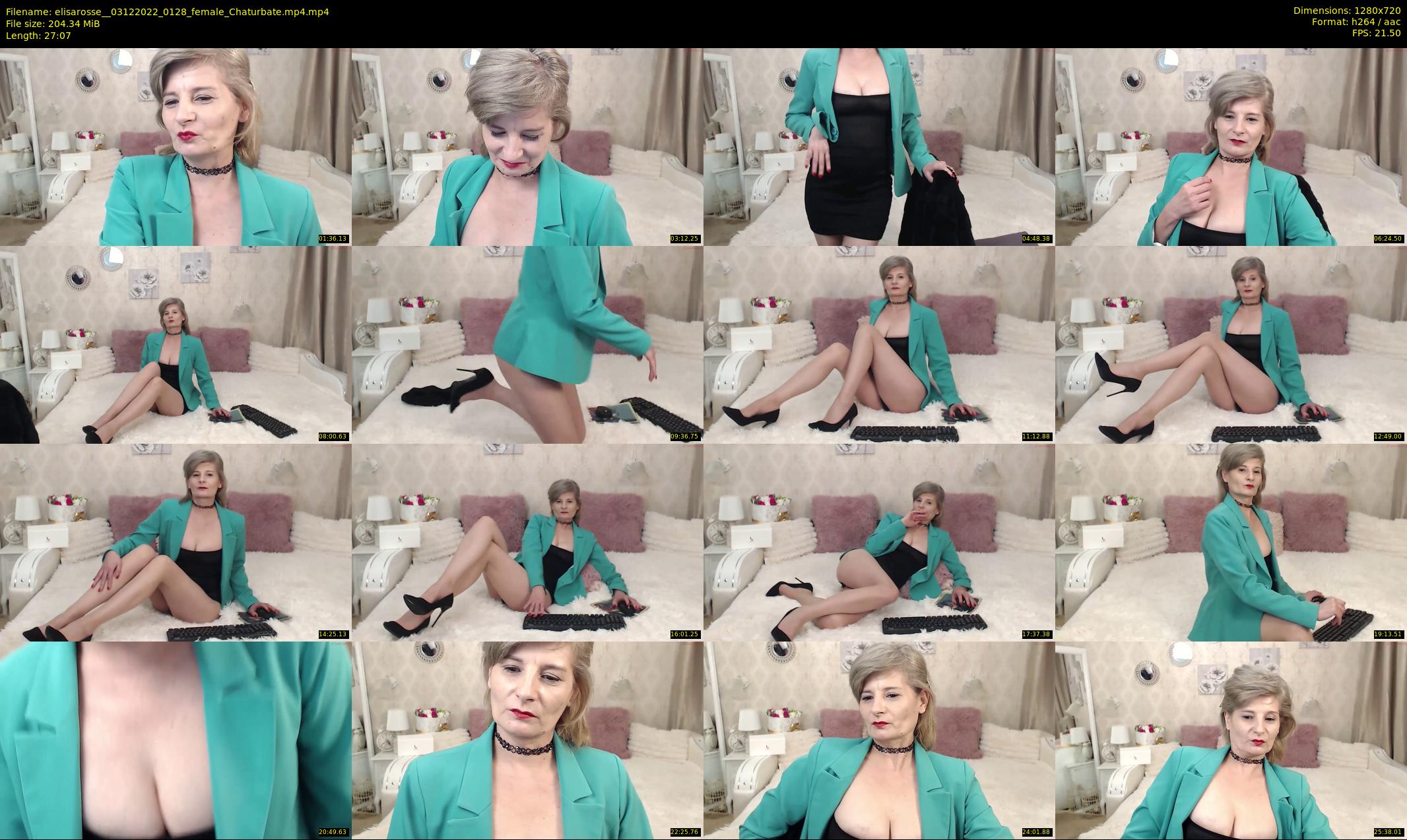 elisarosse_ — 28 minute Chaturbate female cam show recording, 720p, Dec 3, 2022