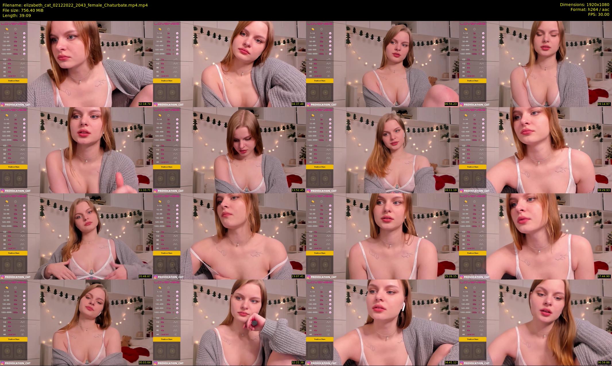 elizabeth_cat — 40 minute Chaturbate female cam show recording, 1080p, Dec 2, 2022