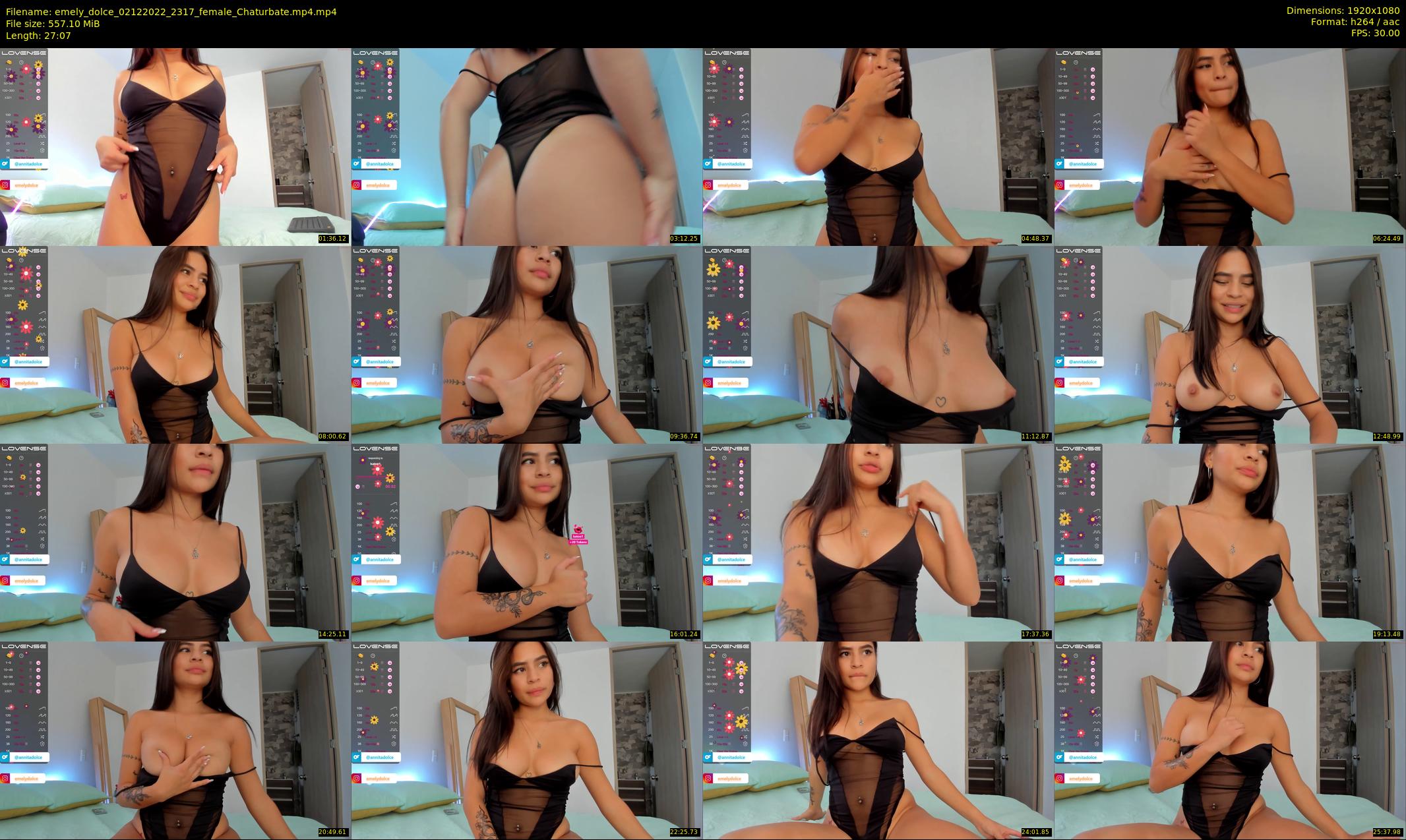 emely_dolce — 28 minute Chaturbate female cam show recording, 1080p, Dec 2, 2022