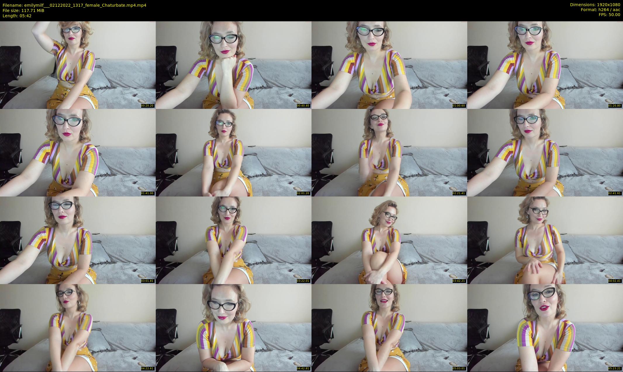 emilymilf__ — 6 minute Chaturbate female cam show recording, 1080p, Dec 2, 2022