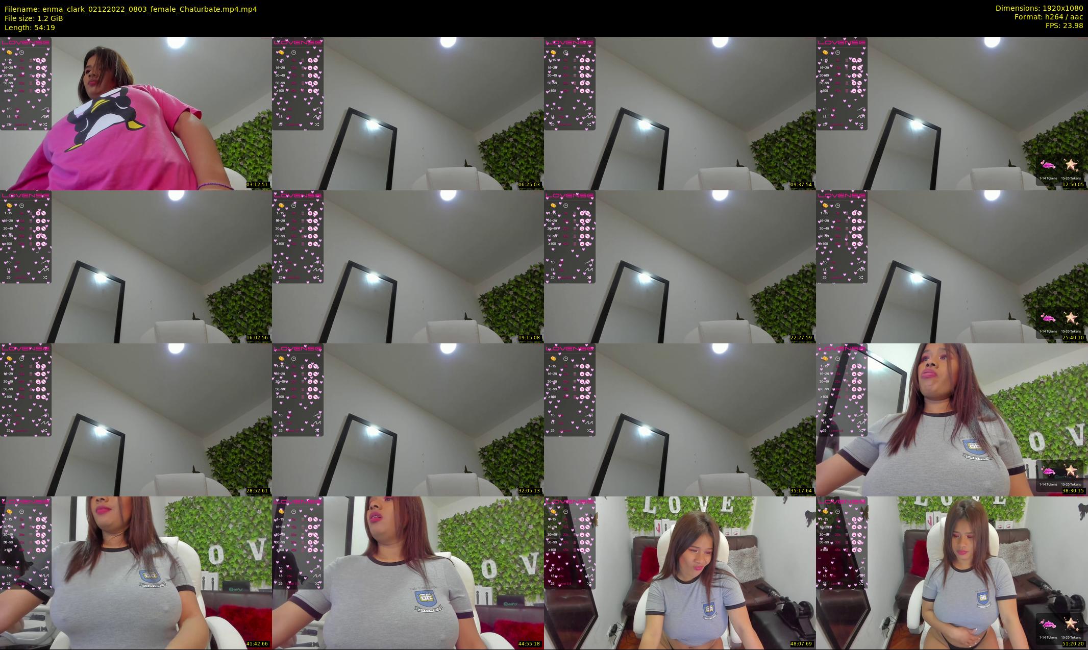 enma_clark — 55 minute Chaturbate female cam show recording, 1080p, Dec 2, 2022