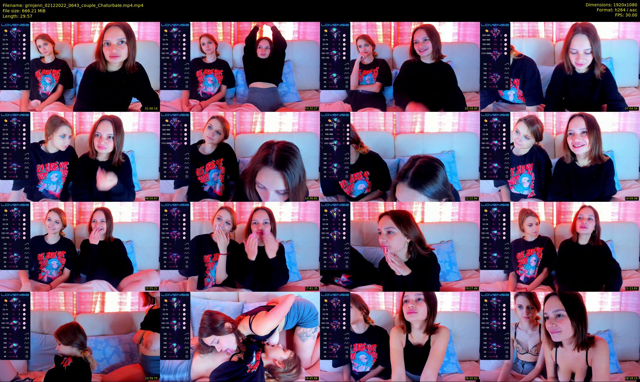 grinjenn — 30 minute Chaturbate female cam show recording, 1080p, Dec 2, 2022