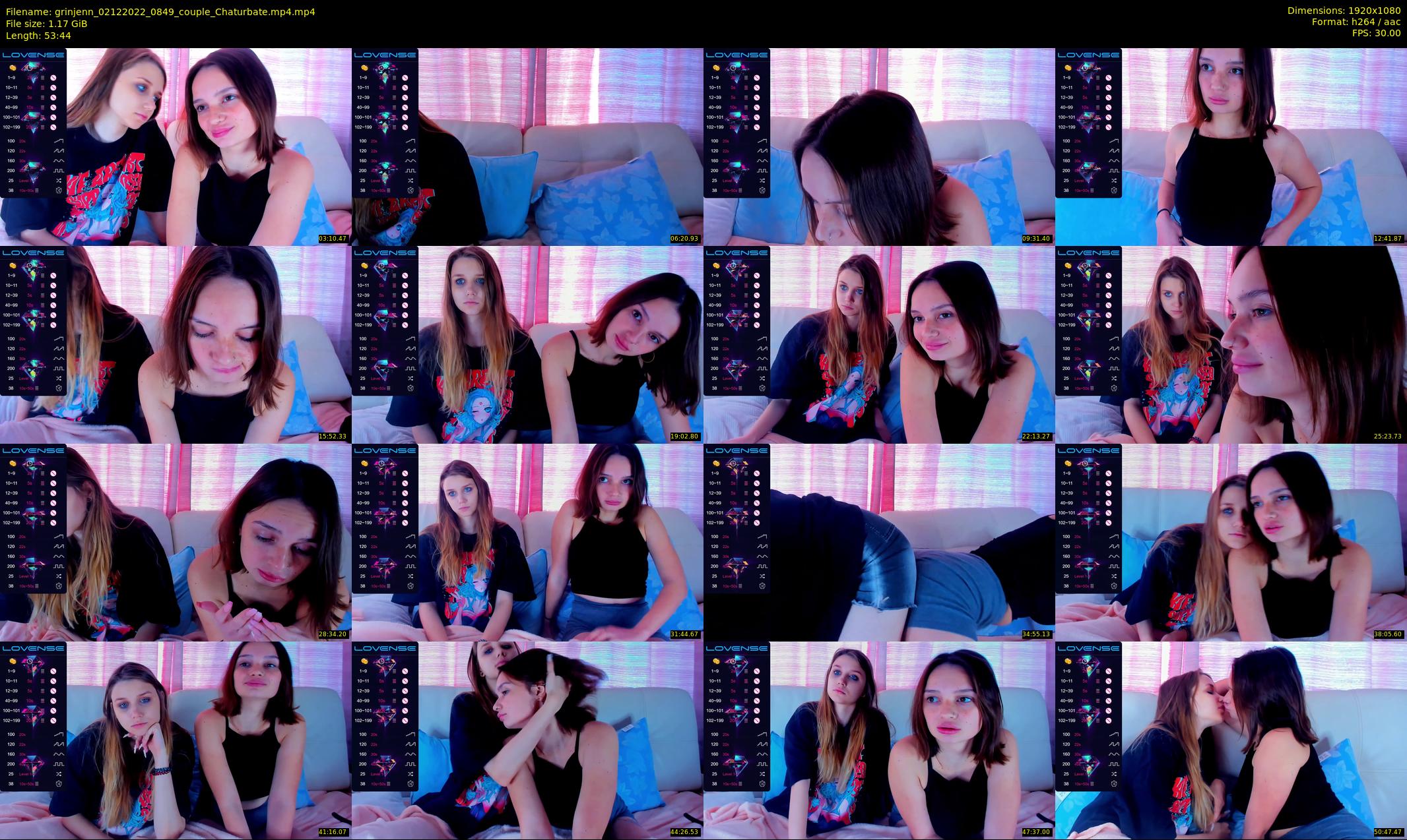 grinjenn — 54 minute Chaturbate female cam show recording, 1080p, Dec 2, 2022