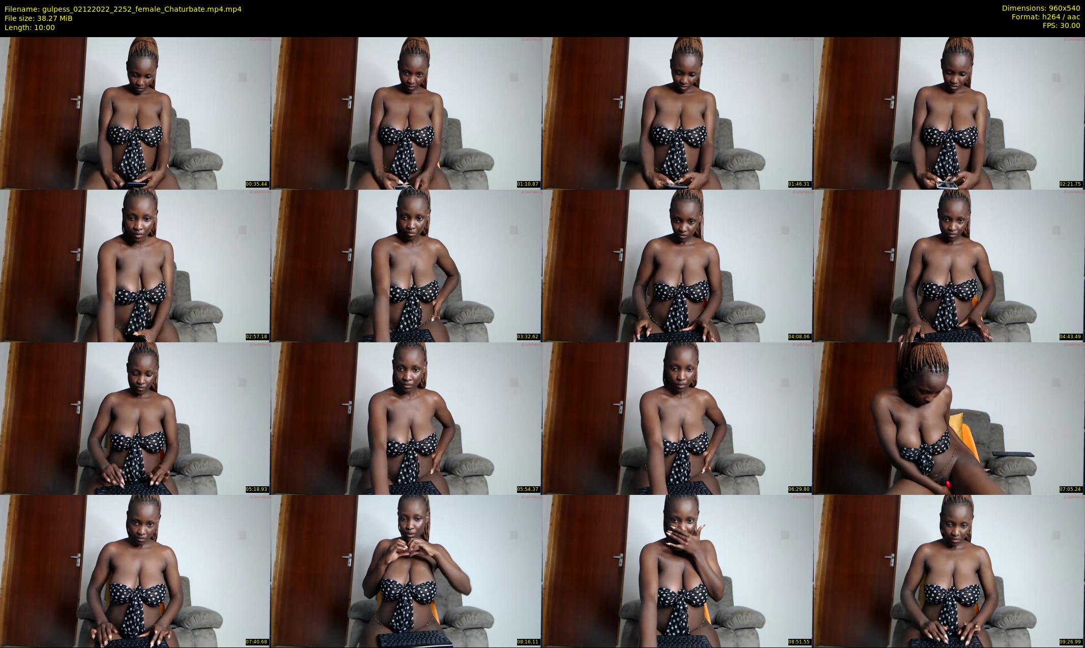 gulpess — 10 minute Chaturbate female cam show recording, 480p, Dec 2, 2022