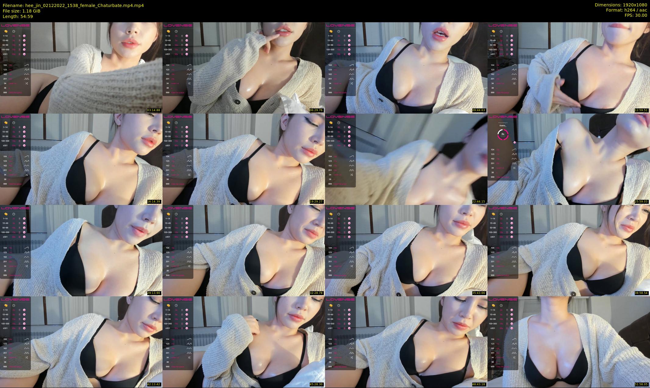 hee_jin — 55 minute Chaturbate female cam show recording, 1080p, Dec 2, 2022