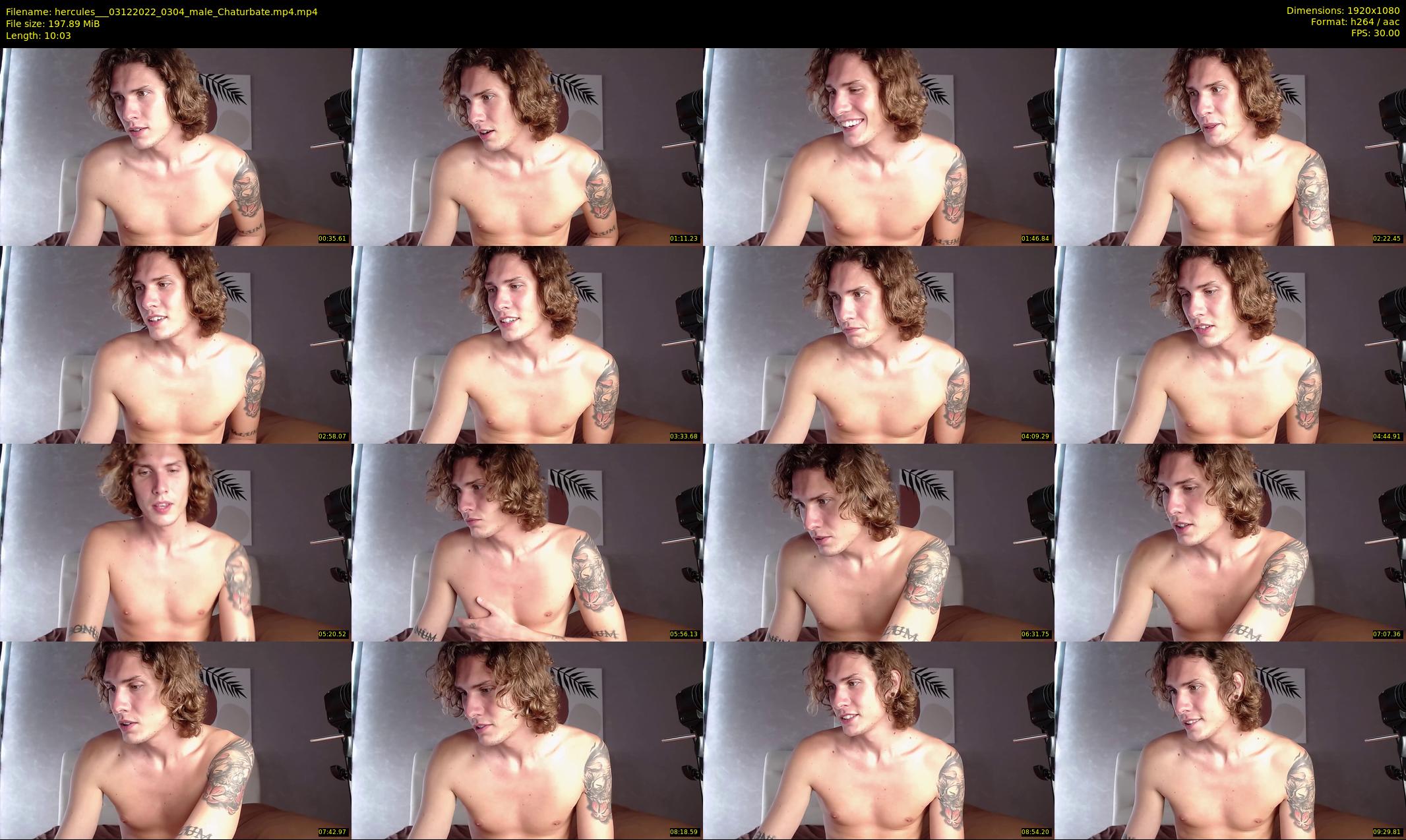 hercules__ — 11 minute Chaturbate male cam show recording, 1080p, Dec 3, 2022