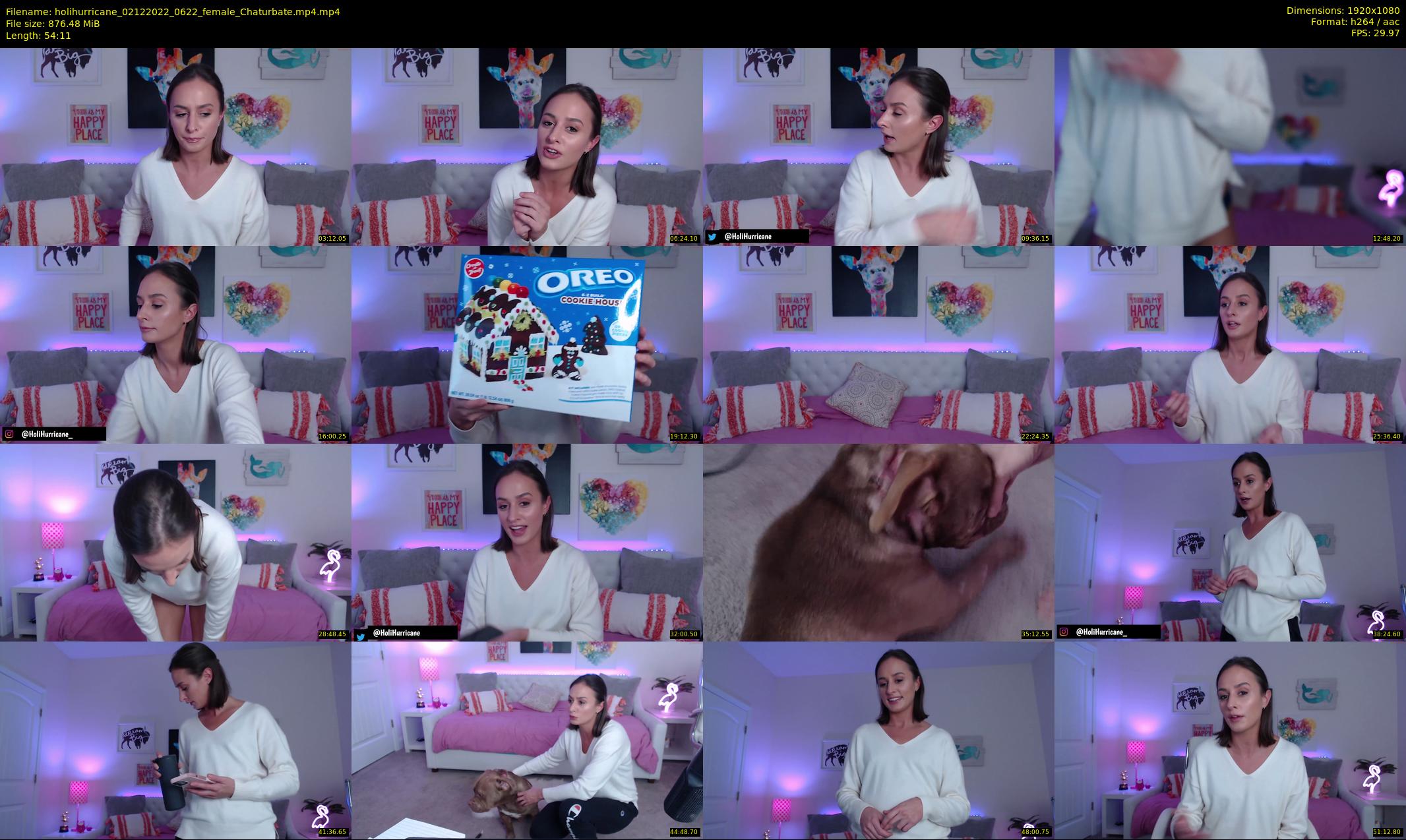 holihurricane — 55 minute Chaturbate female cam show recording, 1080p, Dec 2, 2022