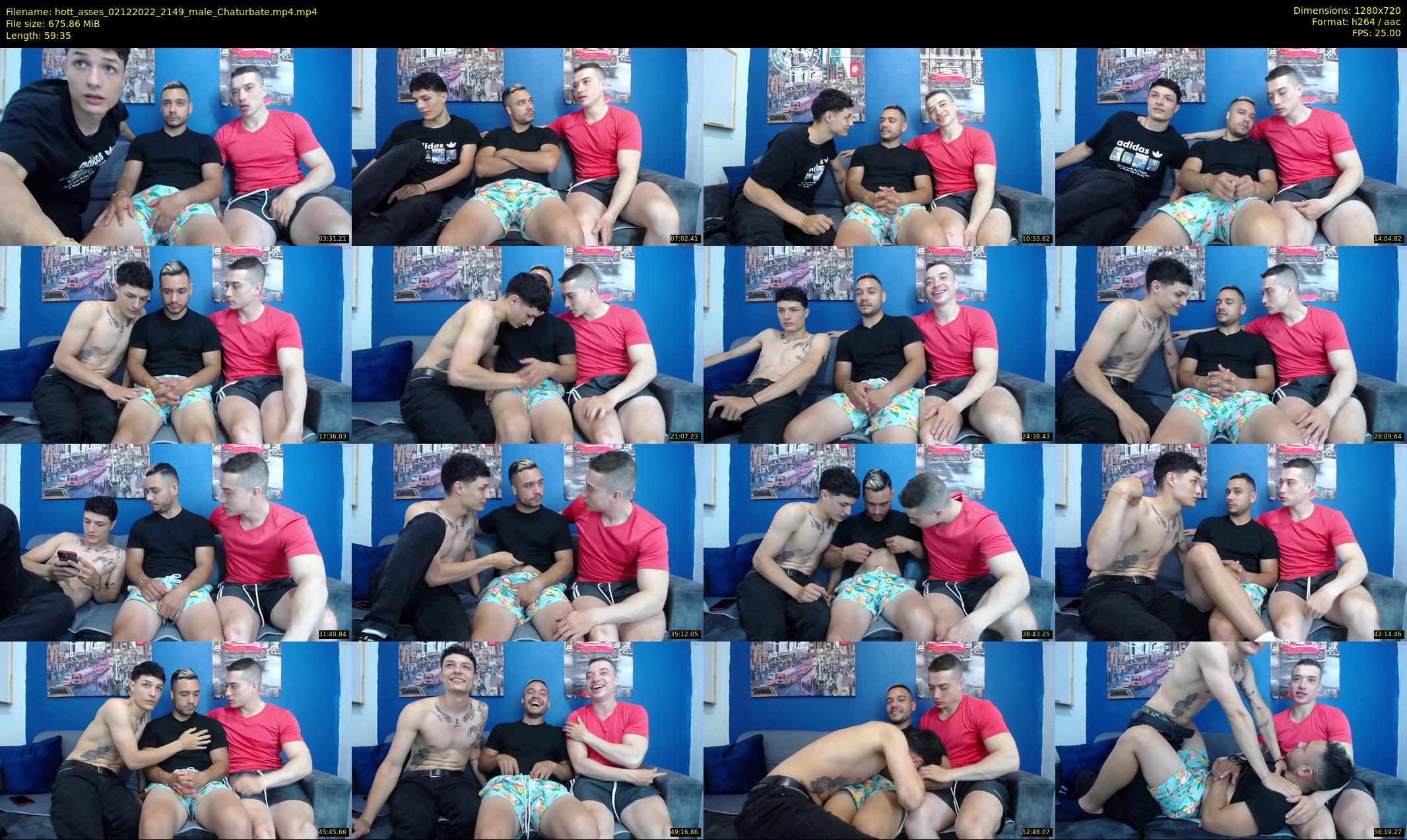hott_asses — 60 minute Chaturbate male cam show recording, 720p, Dec 2, 2022