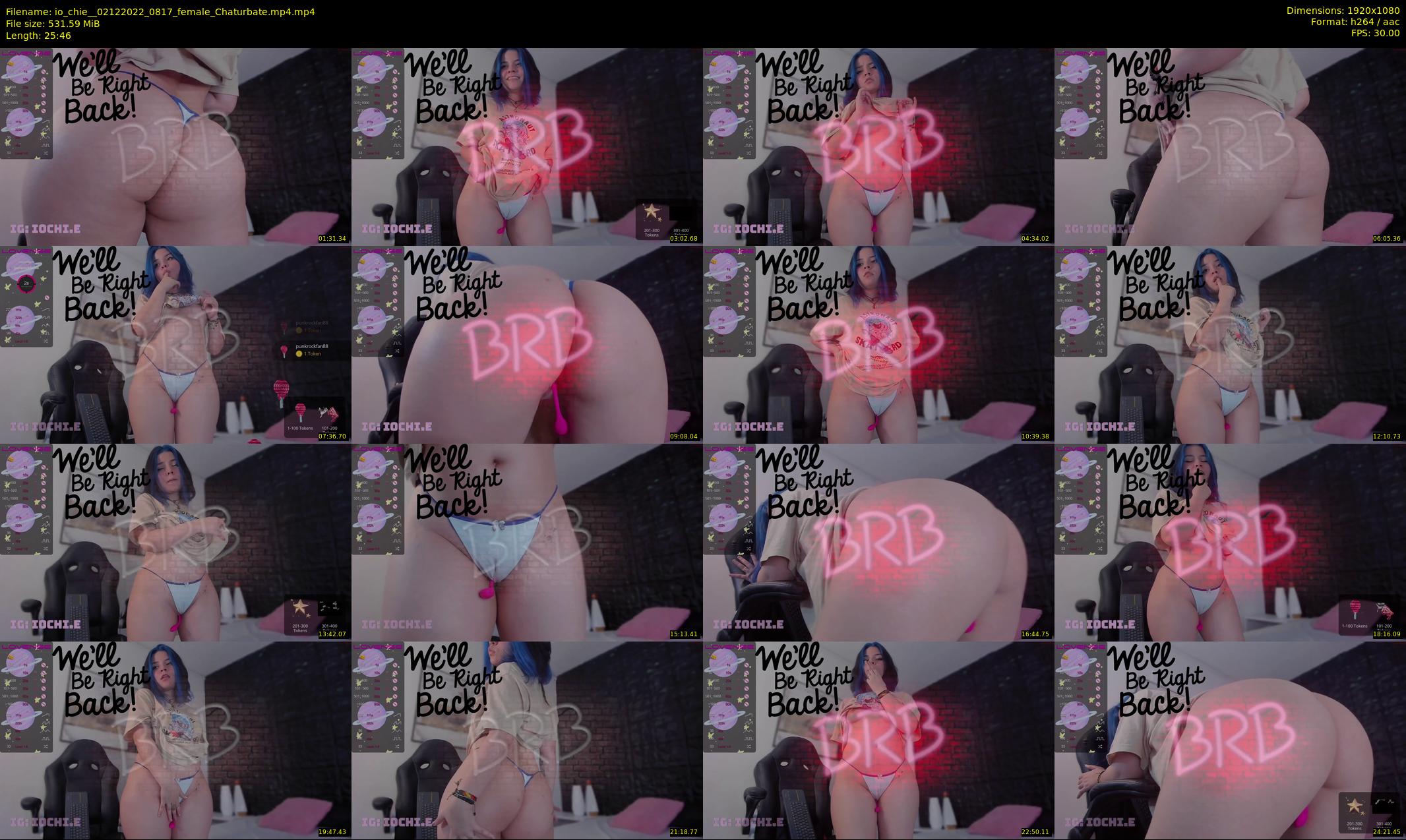 io_chie_ — 26 minute Chaturbate female cam show recording, 1080p, Dec 2, 2022