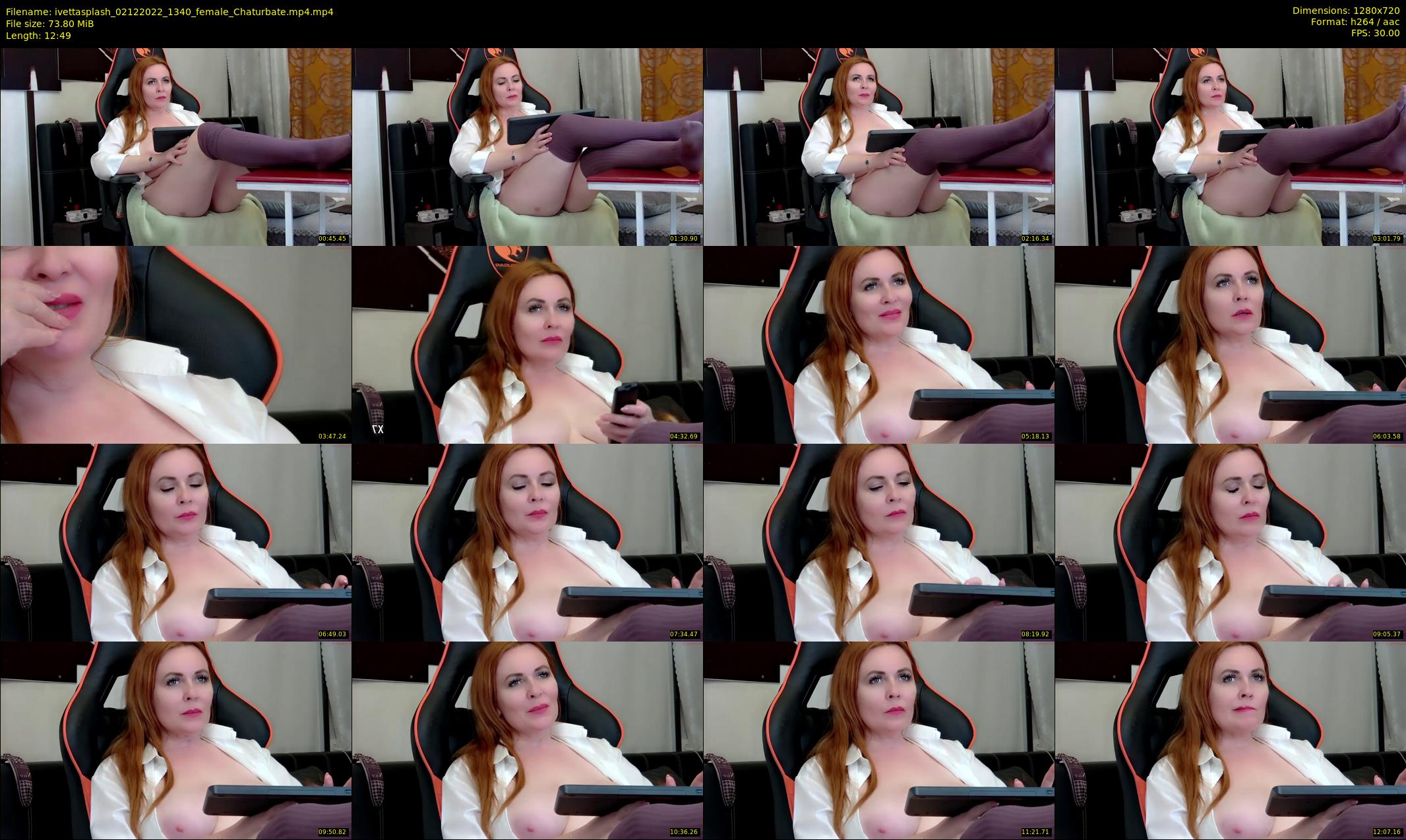 ivettasplash — 13 minute Chaturbate female cam show recording, 720p, Dec 2, 2022