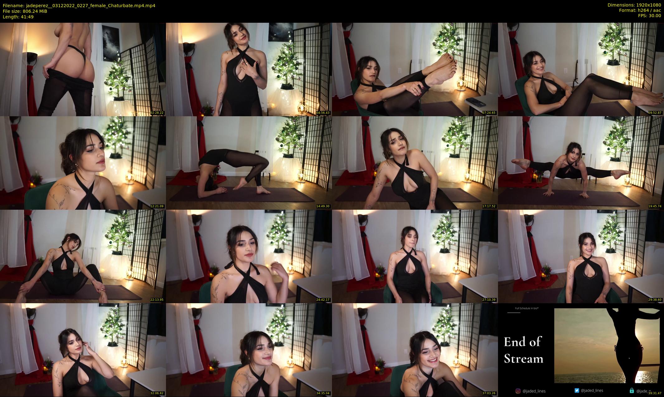 jadeperez_ — 42 minute Chaturbate female cam show recording, 1080p, Dec 3, 2022