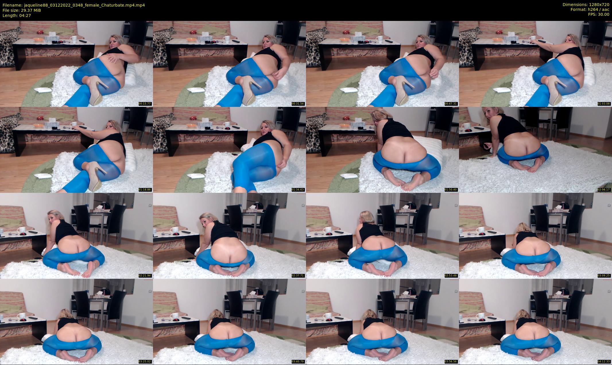 jaqueline88 — 5 minute Chaturbate female cam show recording, 720p, Dec 3, 2022