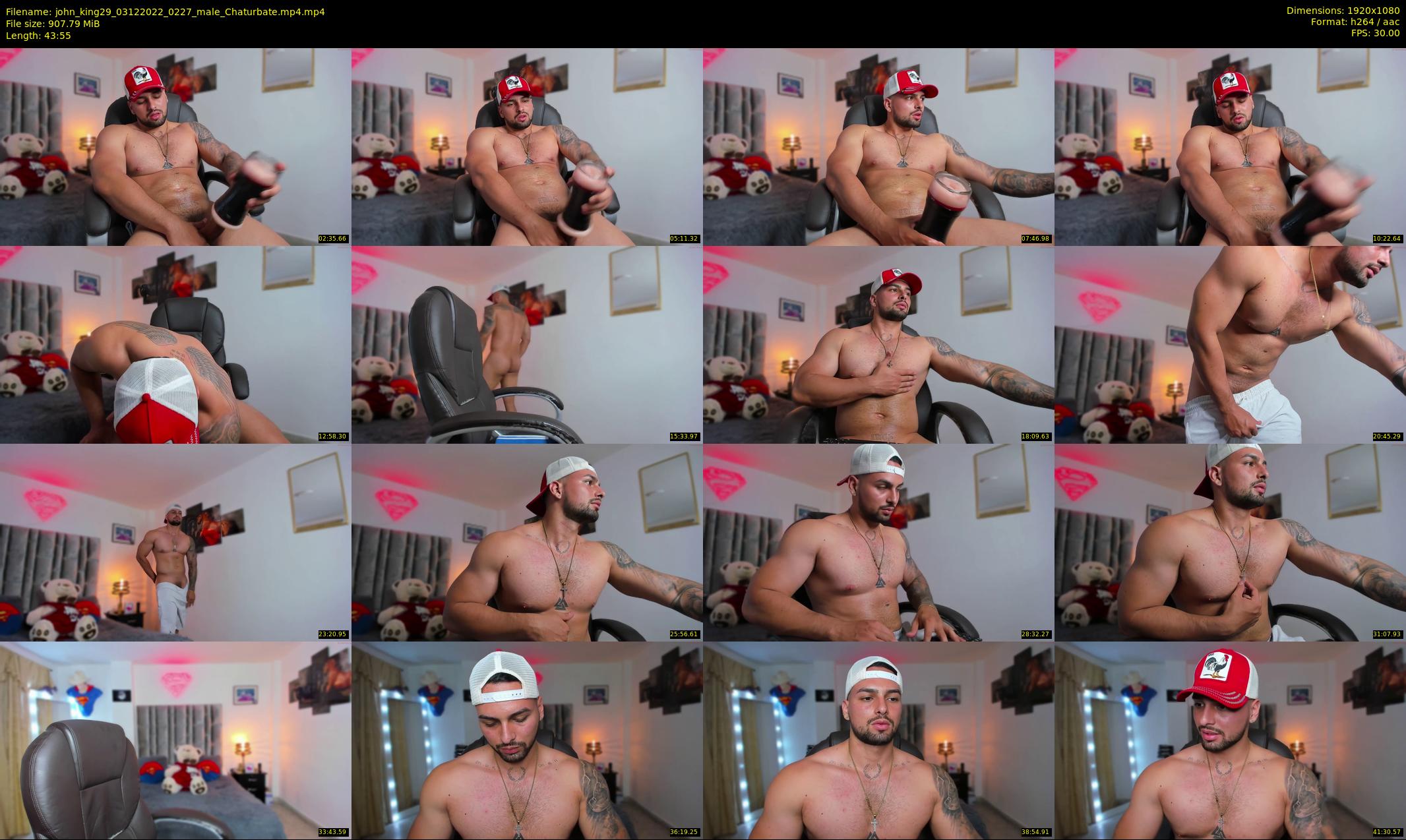john_king29 — 44 minute Chaturbate male cam show recording, 1080p, Dec 3, 2022