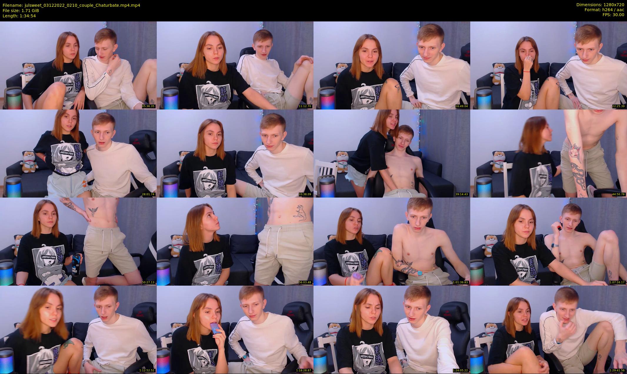 julsweet — 95 minute Chaturbate male cam show recording, 720p, Dec 3, 2022