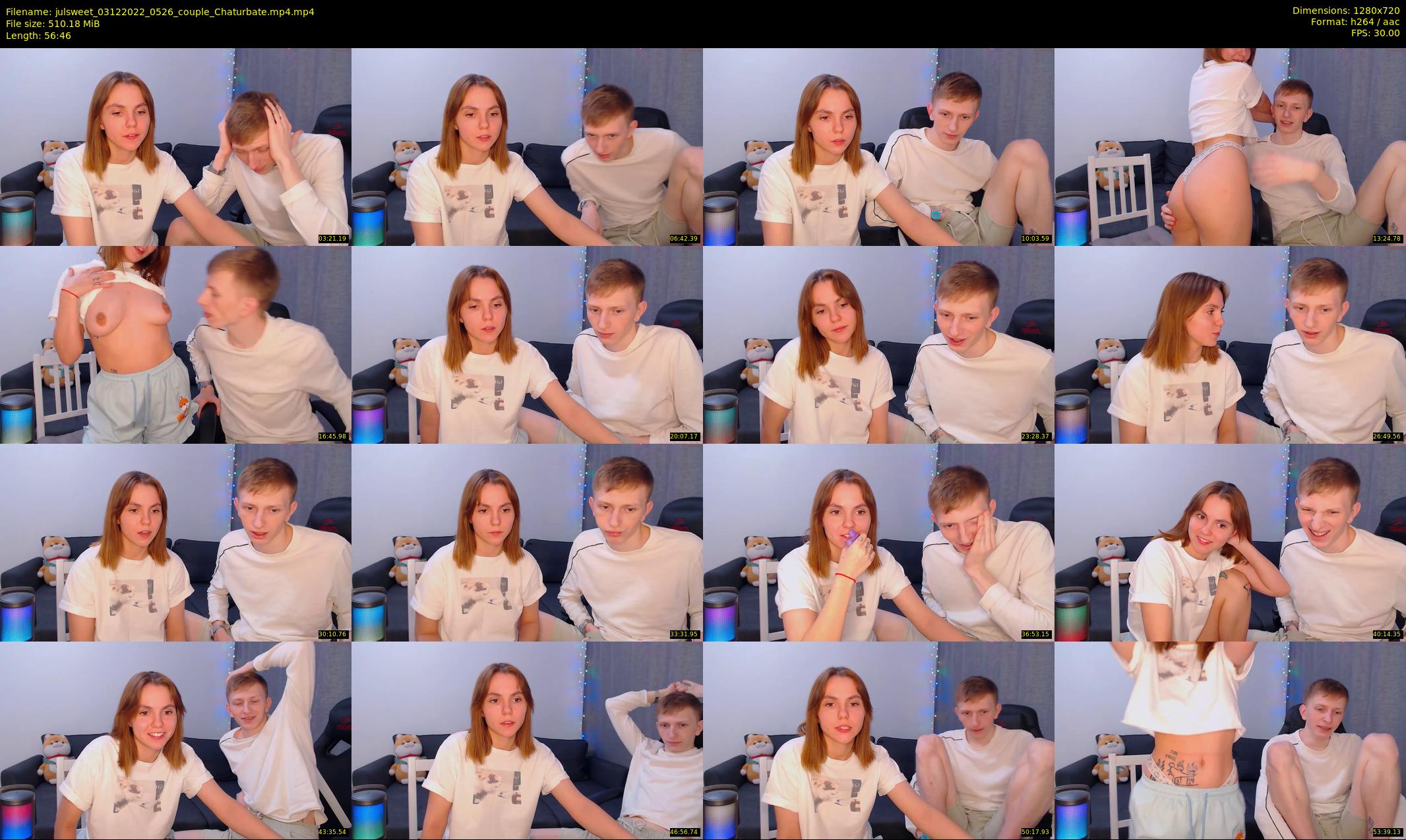 julsweet — 57 minute Chaturbate male cam show recording, 720p, Dec 3, 2022