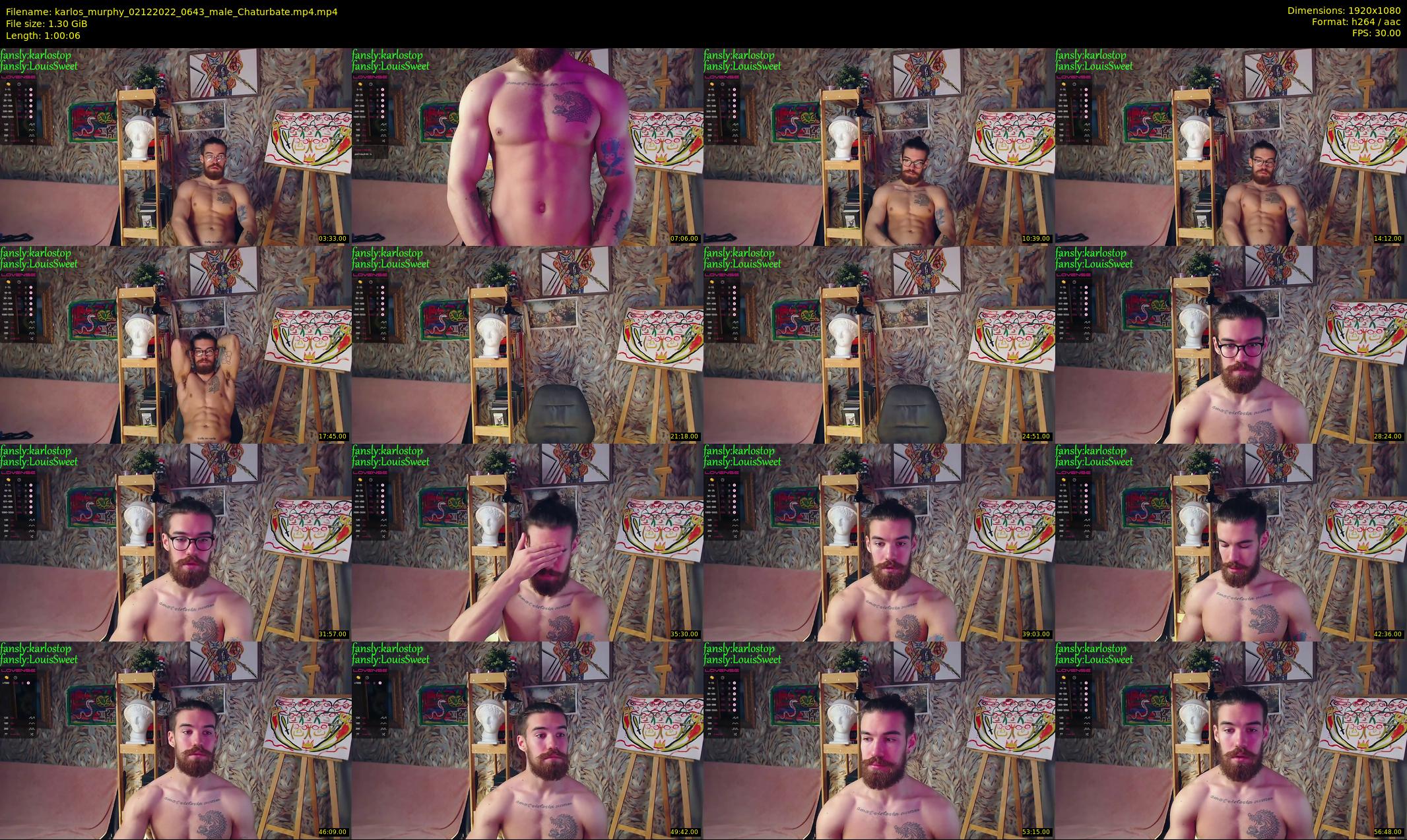 karlos_murphy — 61 minute Chaturbate male cam show recording, 1080p, Dec 2, 2022