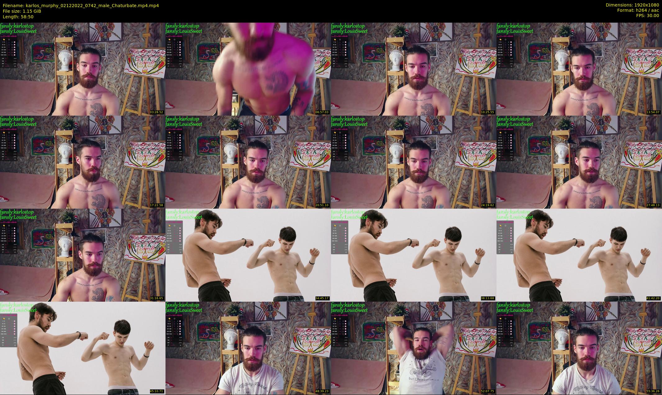 karlos_murphy — 59 minute Chaturbate male cam show recording, 1080p, Dec 2, 2022