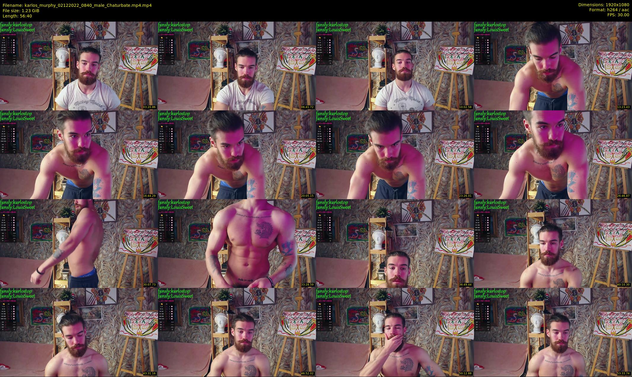 karlos_murphy — 57 minute Chaturbate male cam show recording, 1080p, Dec 2, 2022