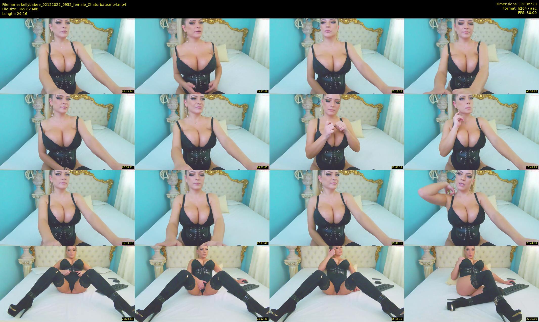 kellybabee — 30 minute Chaturbate female cam show recording, 720p, Dec 2, 2022
