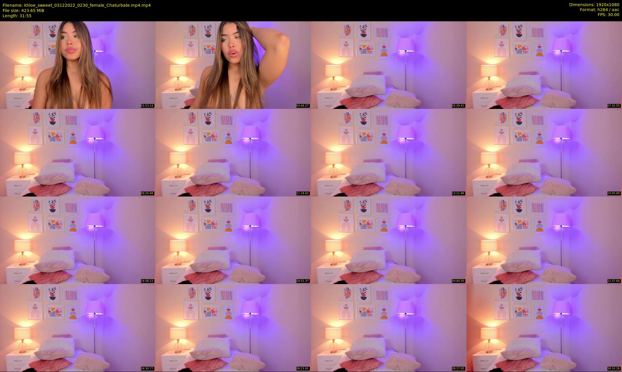 khloe_sweeet — 32 minute Chaturbate female cam show recording, 1080p, Dec 3, 2022