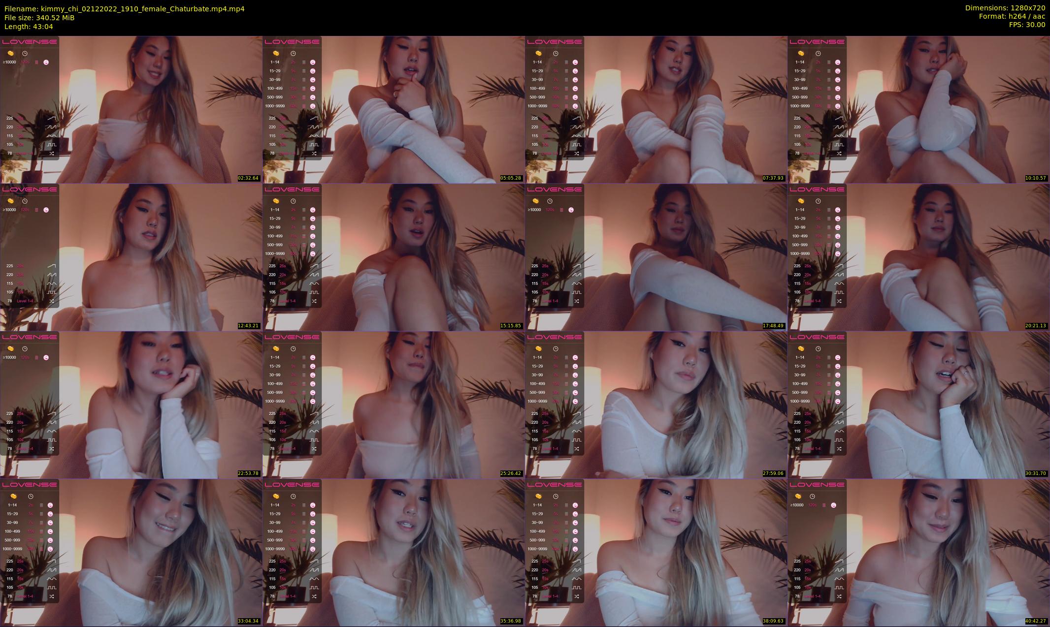 kimmy_chi — 44 minute Chaturbate female cam show recording, 720p, Dec 2, 2022