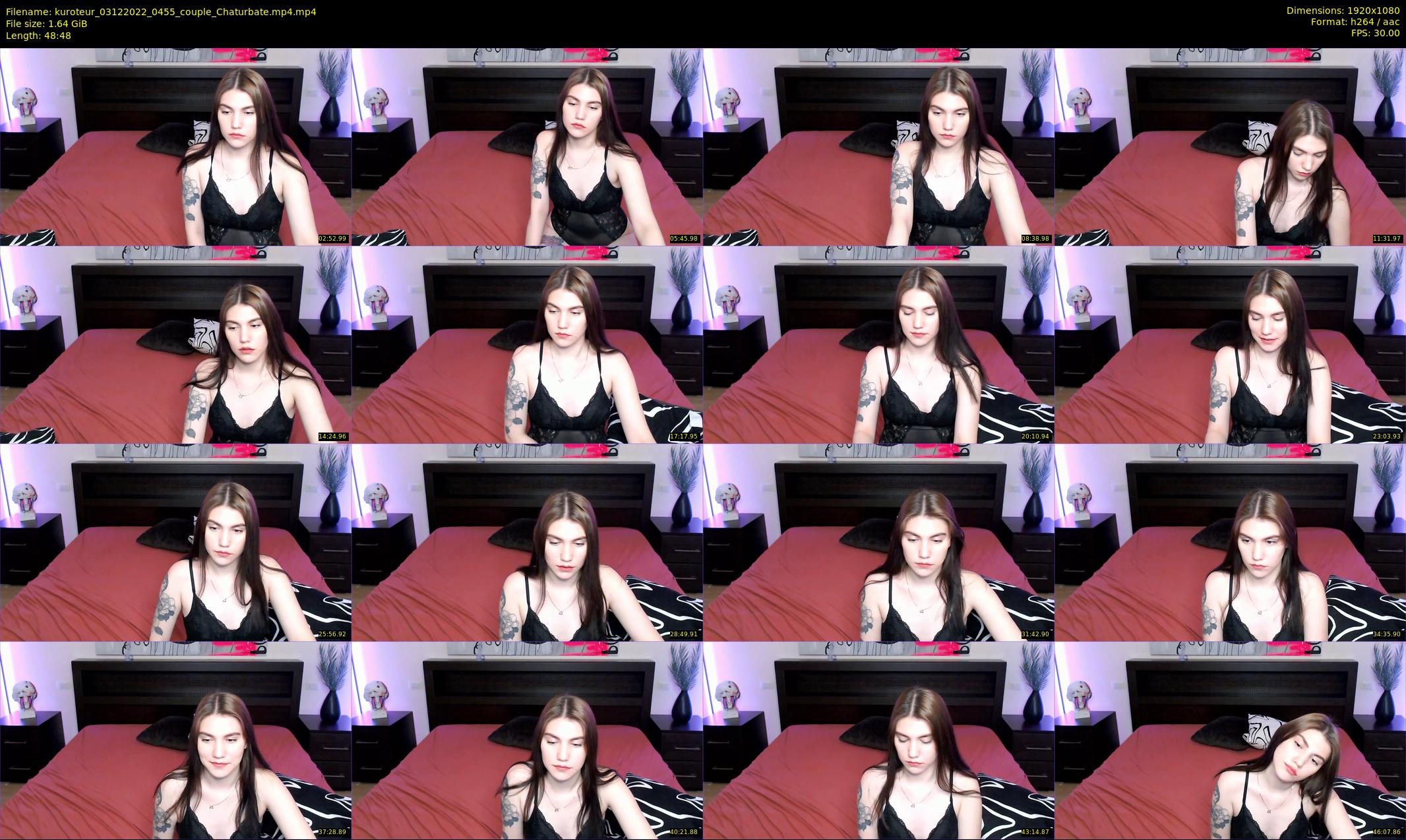 kuroteur — 49 minute Chaturbate couple cam show recording, 1080p, Dec 3, 2022