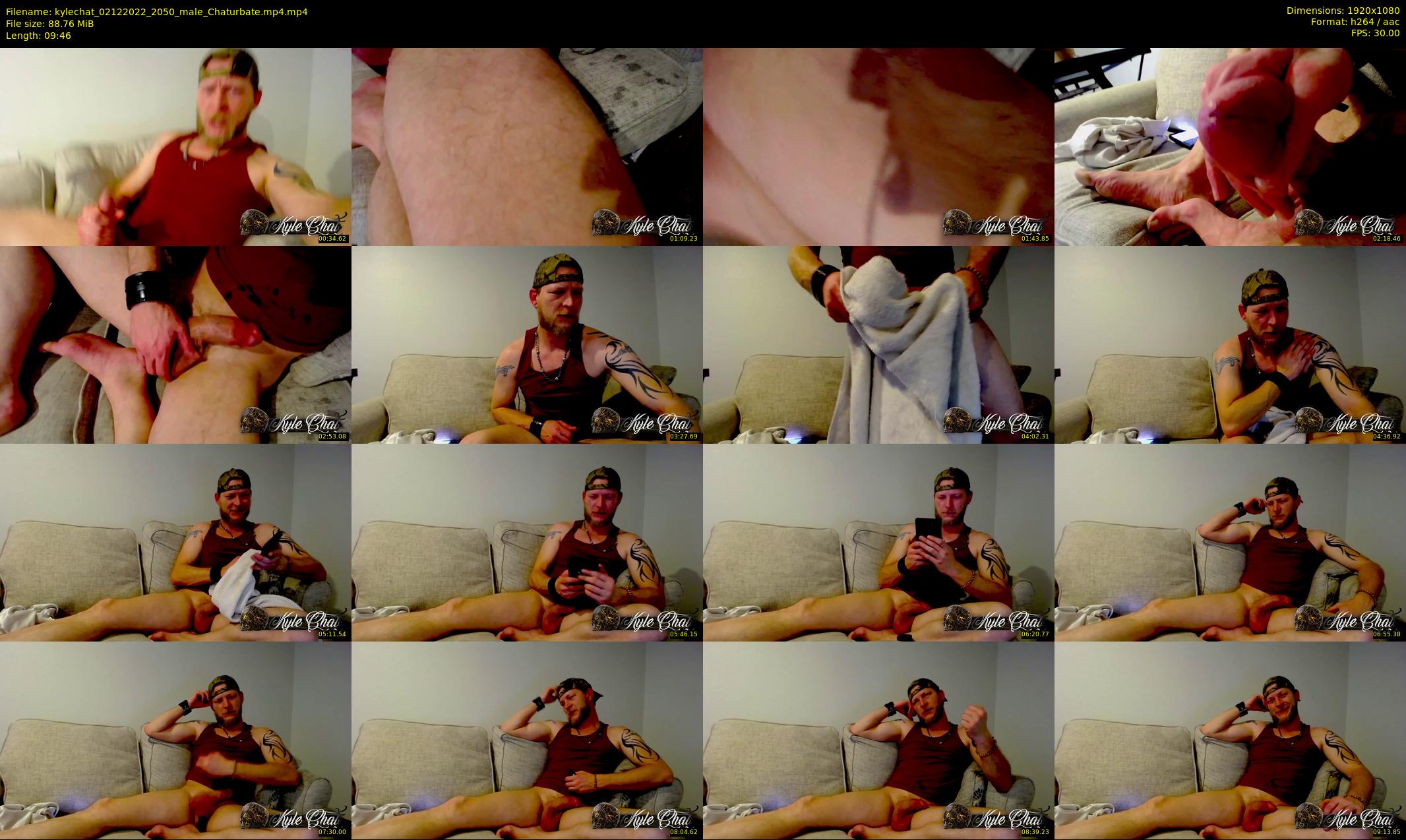 kylechat — 10 minute Chaturbate male cam show recording, 1080p, Dec 2, 2022