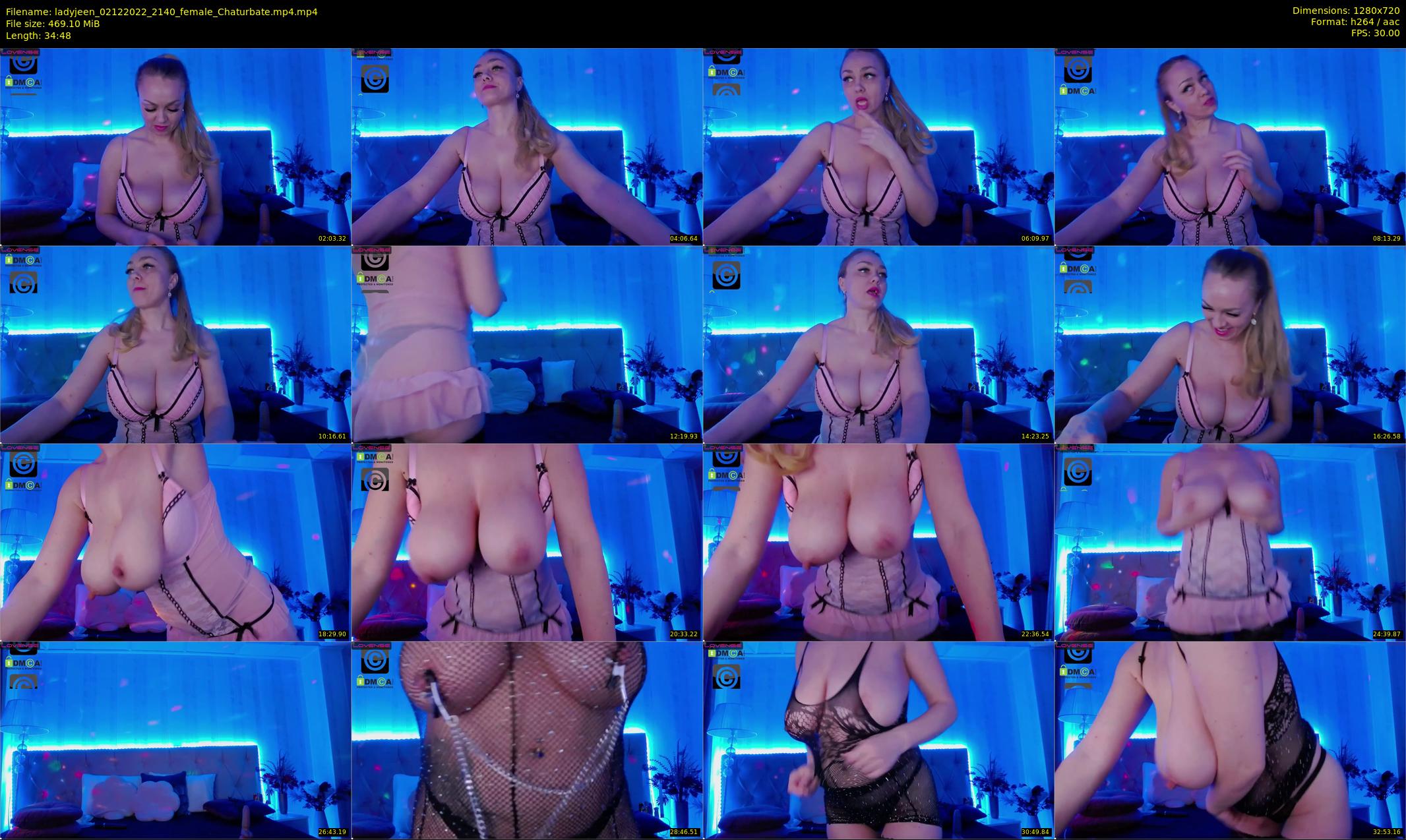 ladyjeen — 35 minute Chaturbate female cam show recording, 720p, Dec 2, 2022