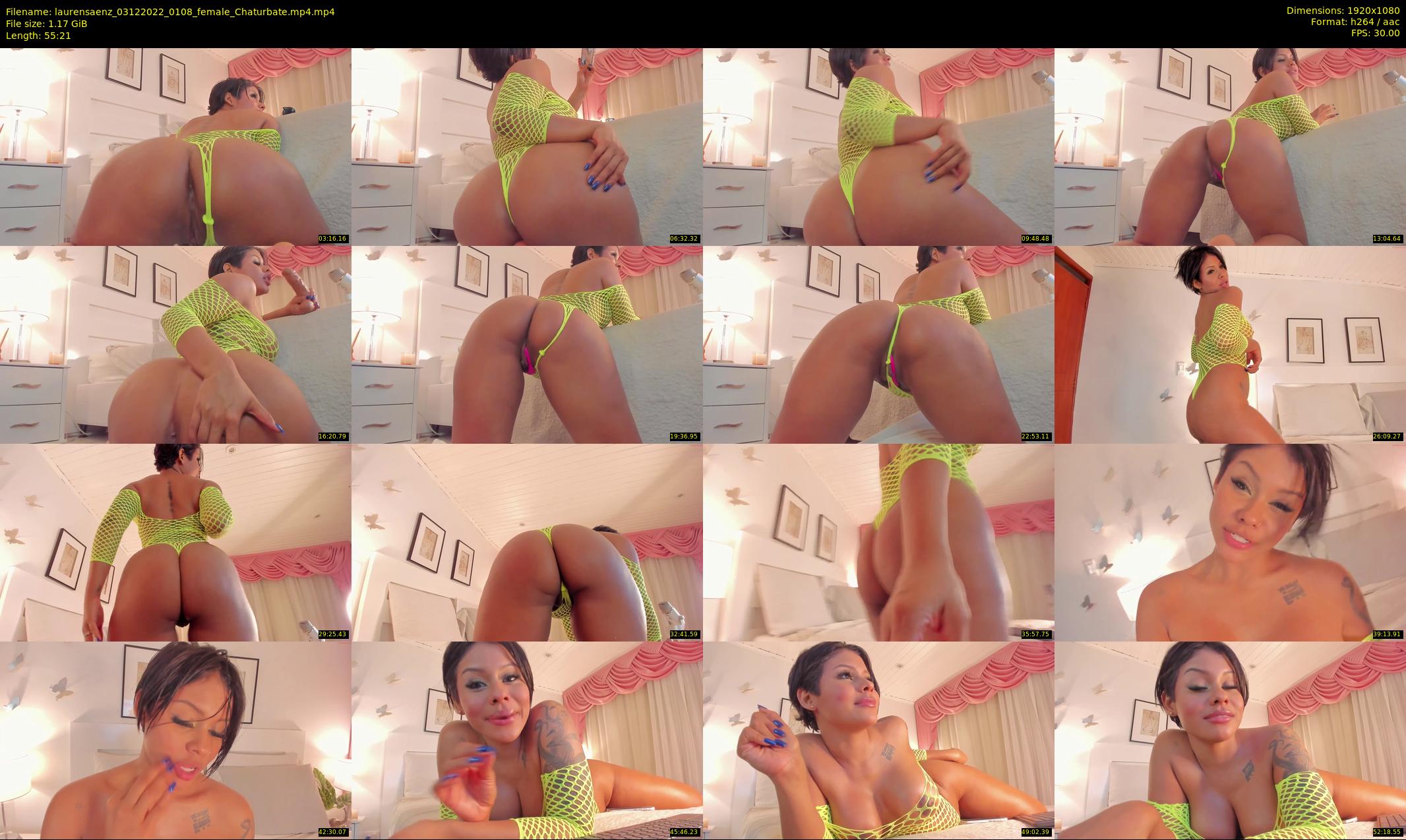 laurensaenz — 56 minute Chaturbate female cam show recording, 1080p, Dec 3, 2022