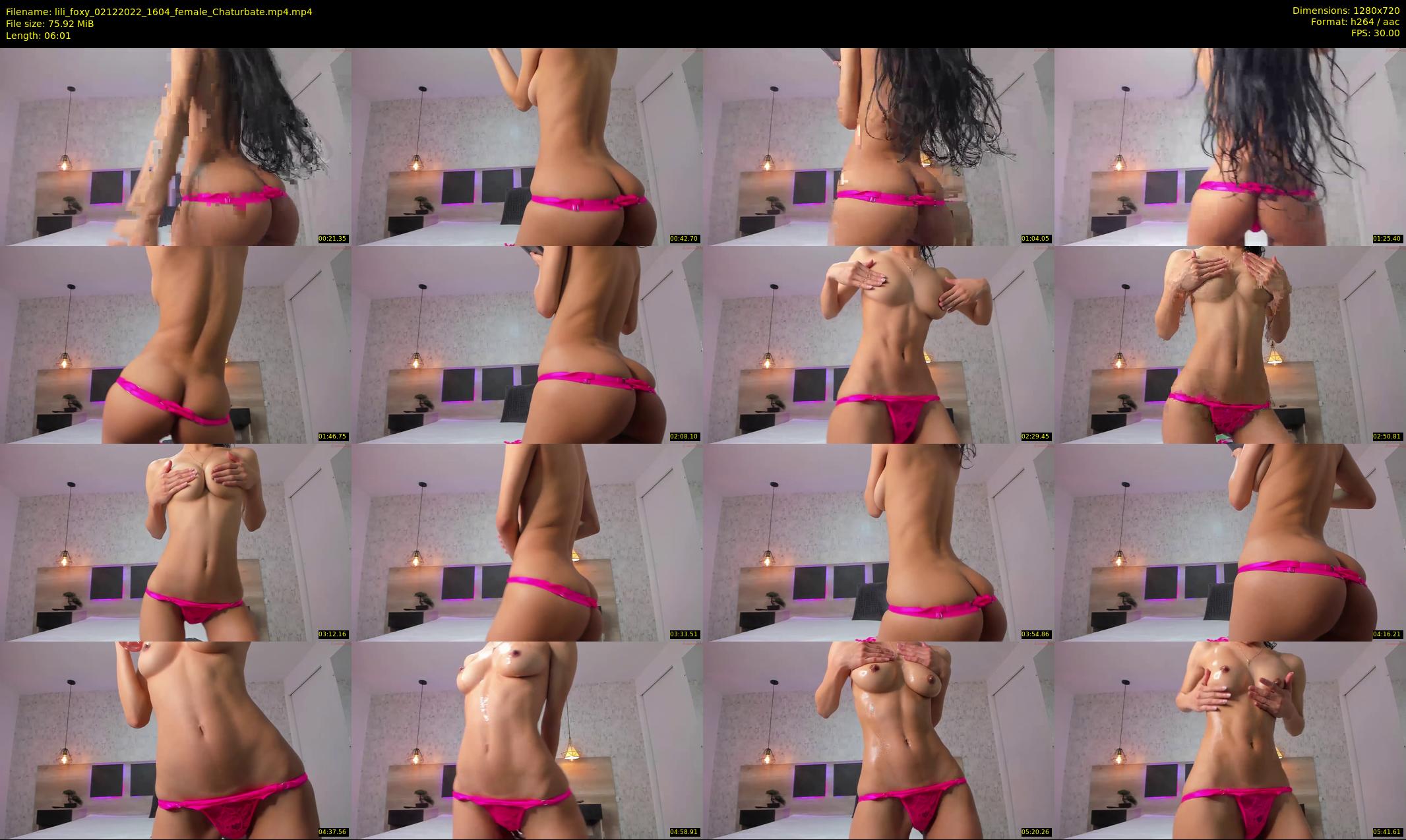 lili_foxy — 7 minute Chaturbate female cam show recording, 720p, Dec 2, 2022