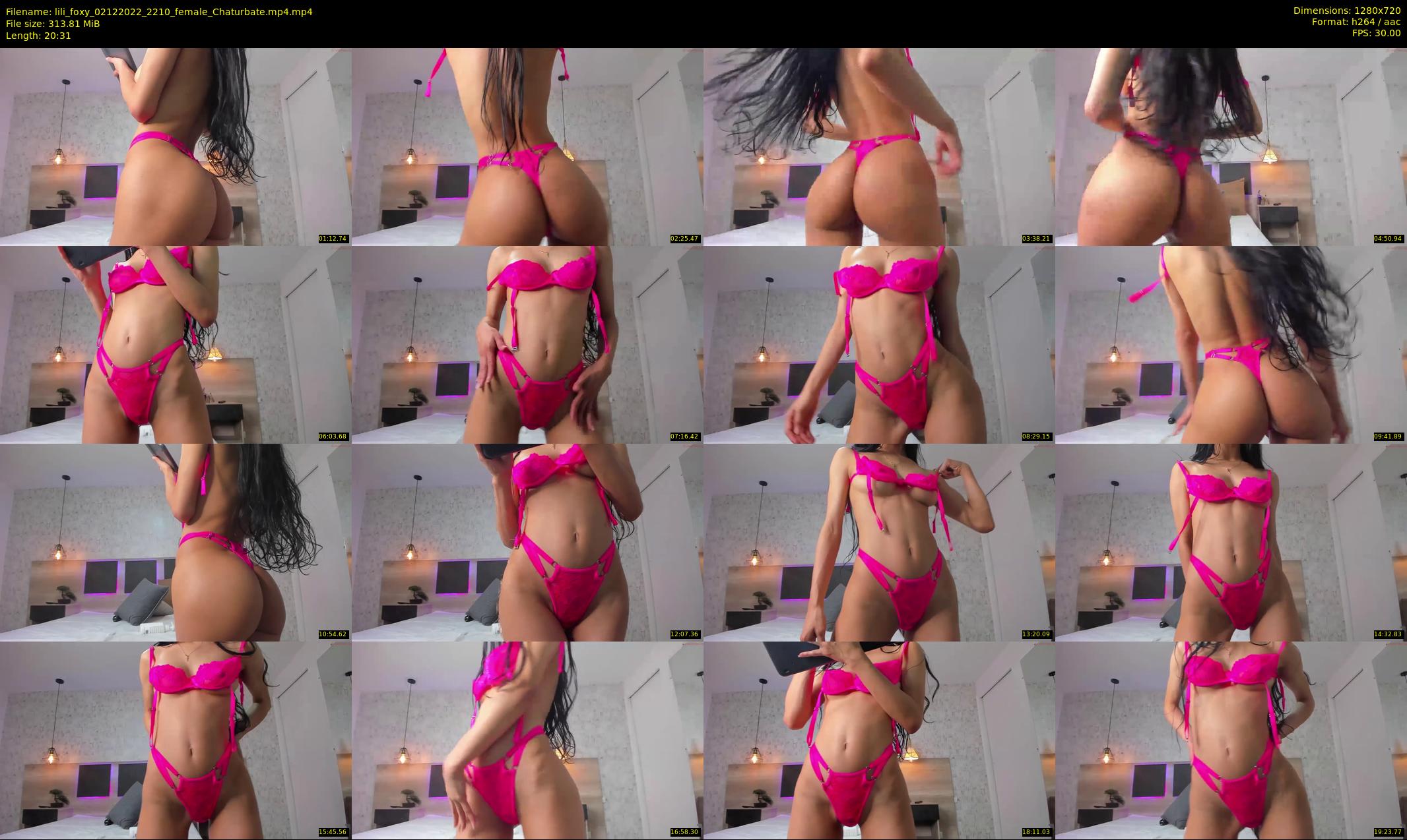 lili_foxy — 21 minute Chaturbate female cam show recording, 720p, Dec 2, 2022