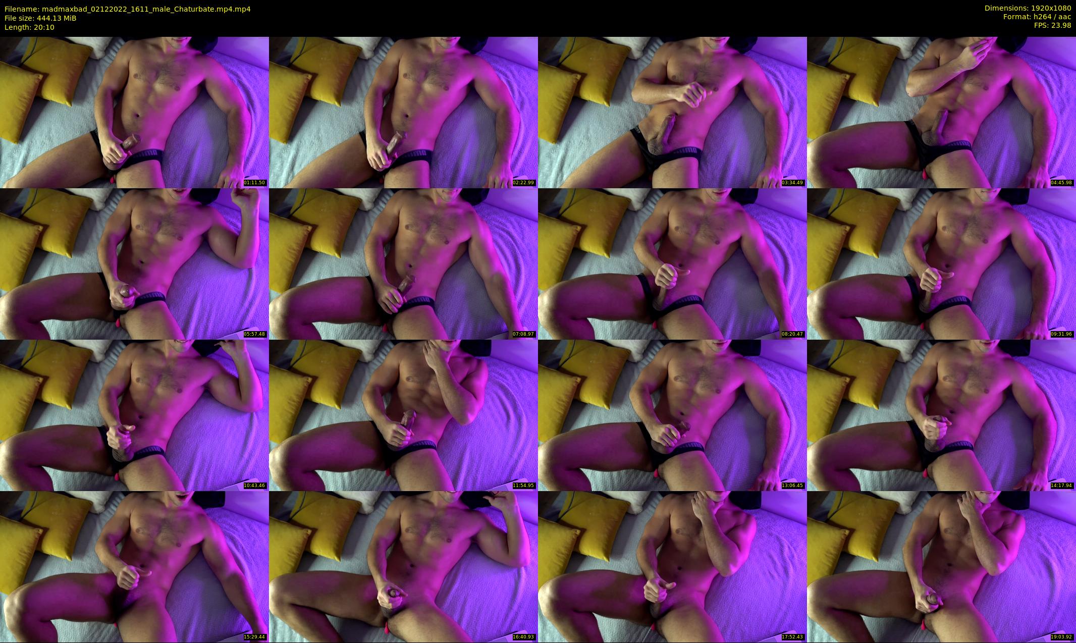 madmaxbad — 21 minute Chaturbate male cam show recording, 1080p, Dec 2, 2022