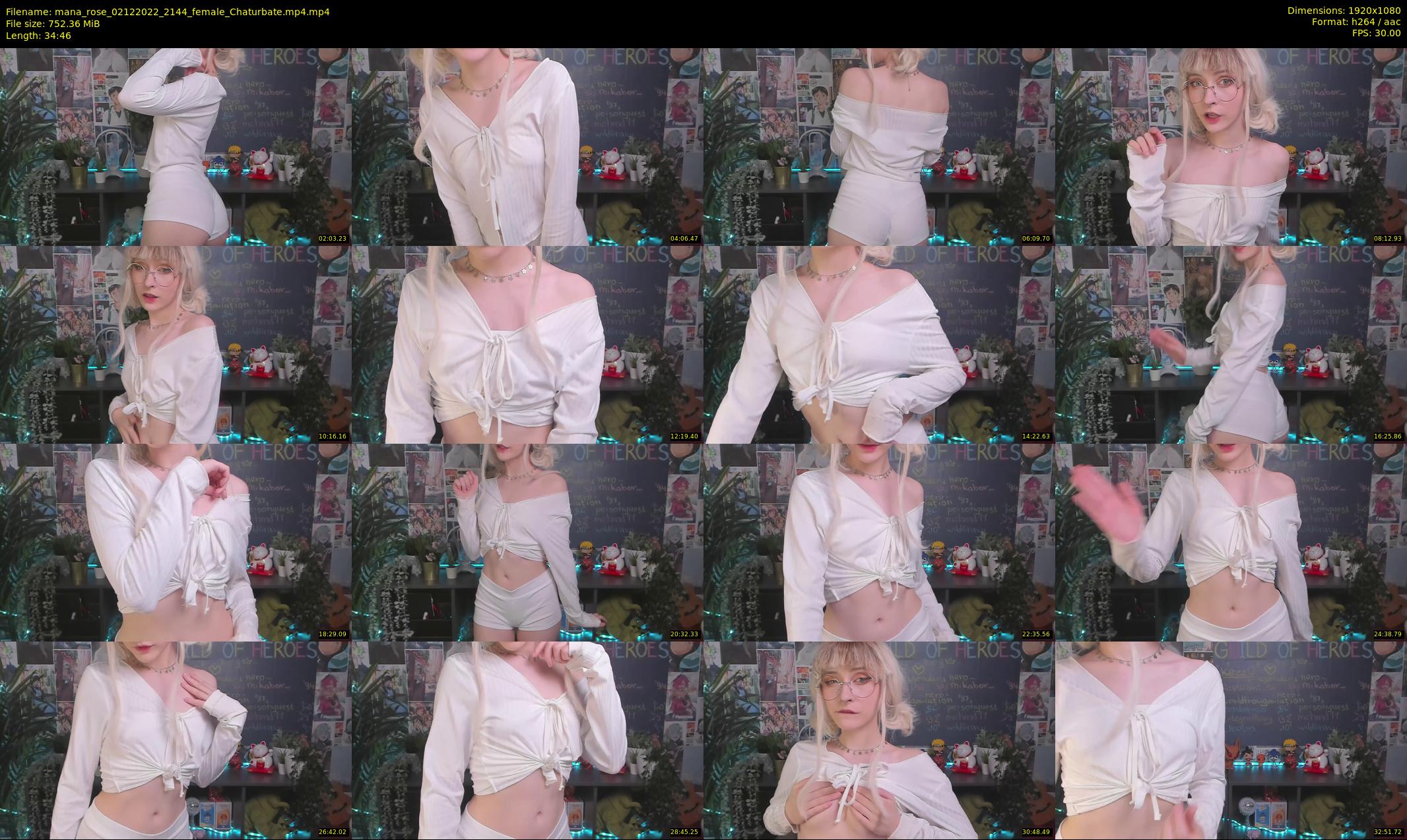 mana_rose — 35 minute Chaturbate female cam show recording, 1080p, Dec 2, 2022