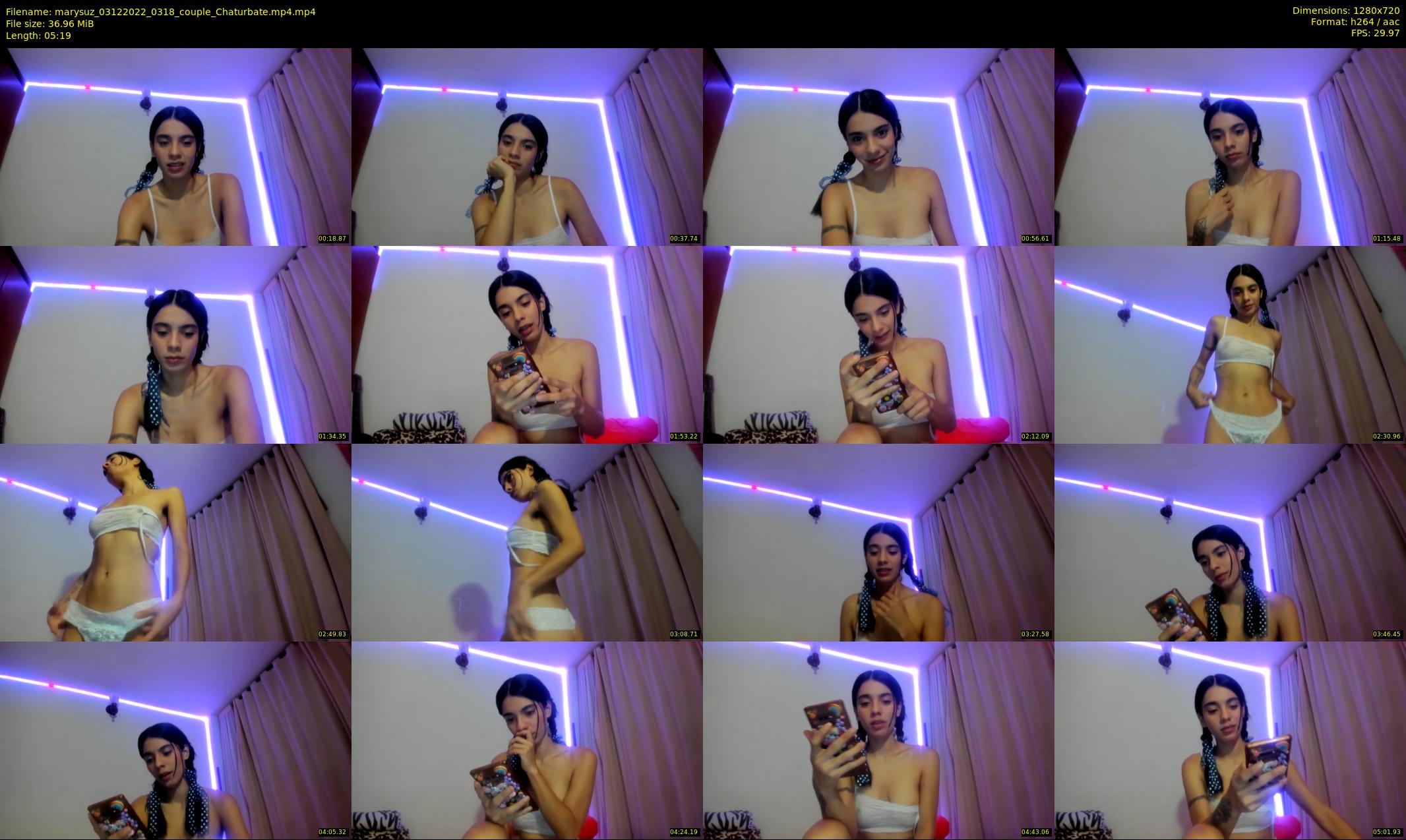 marysuz — 6 minute Chaturbate couple cam show recording, 720p, Dec 3, 2022