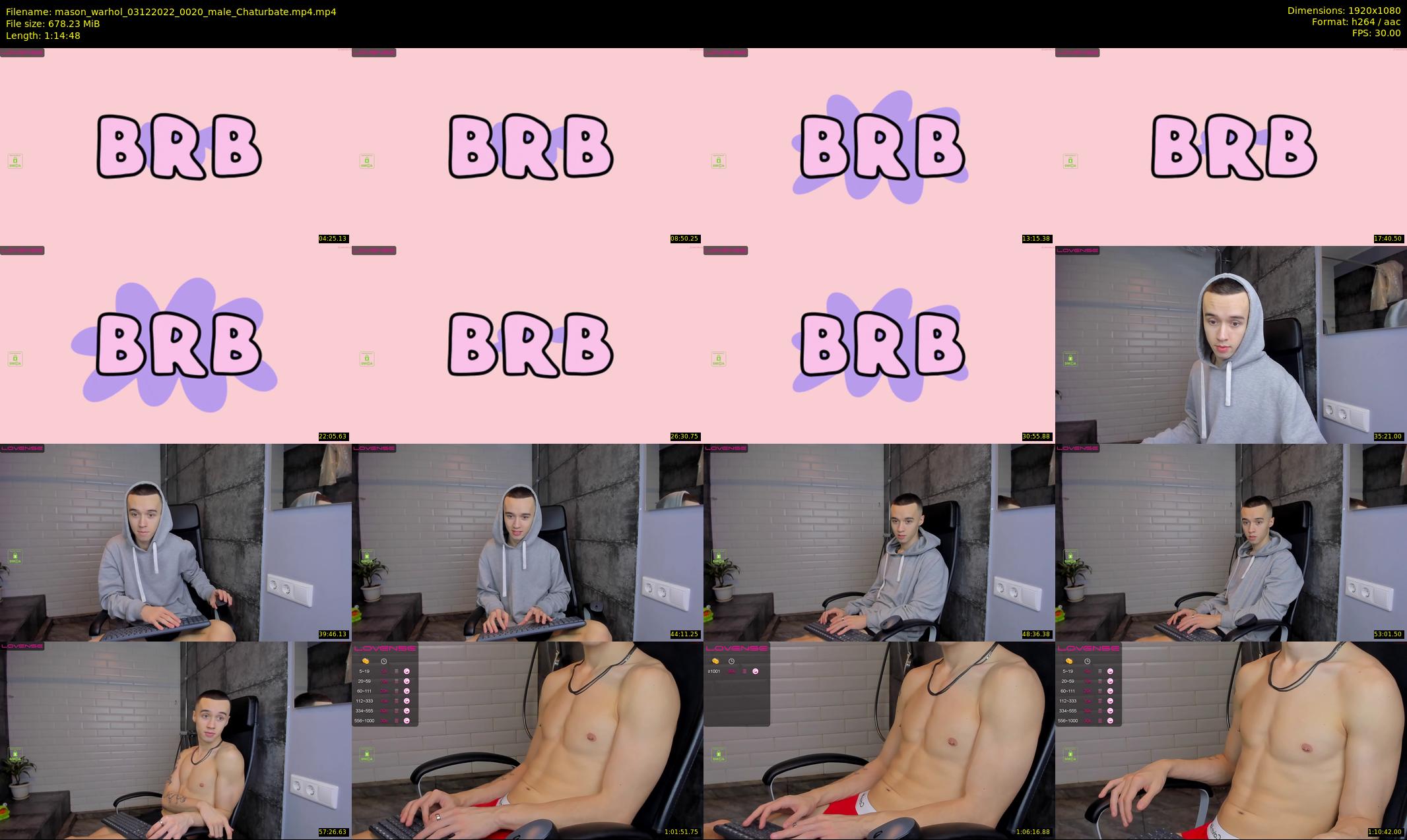 mason_warhol — 75 minute Chaturbate male cam show recording, 1080p, Dec 3, 2022