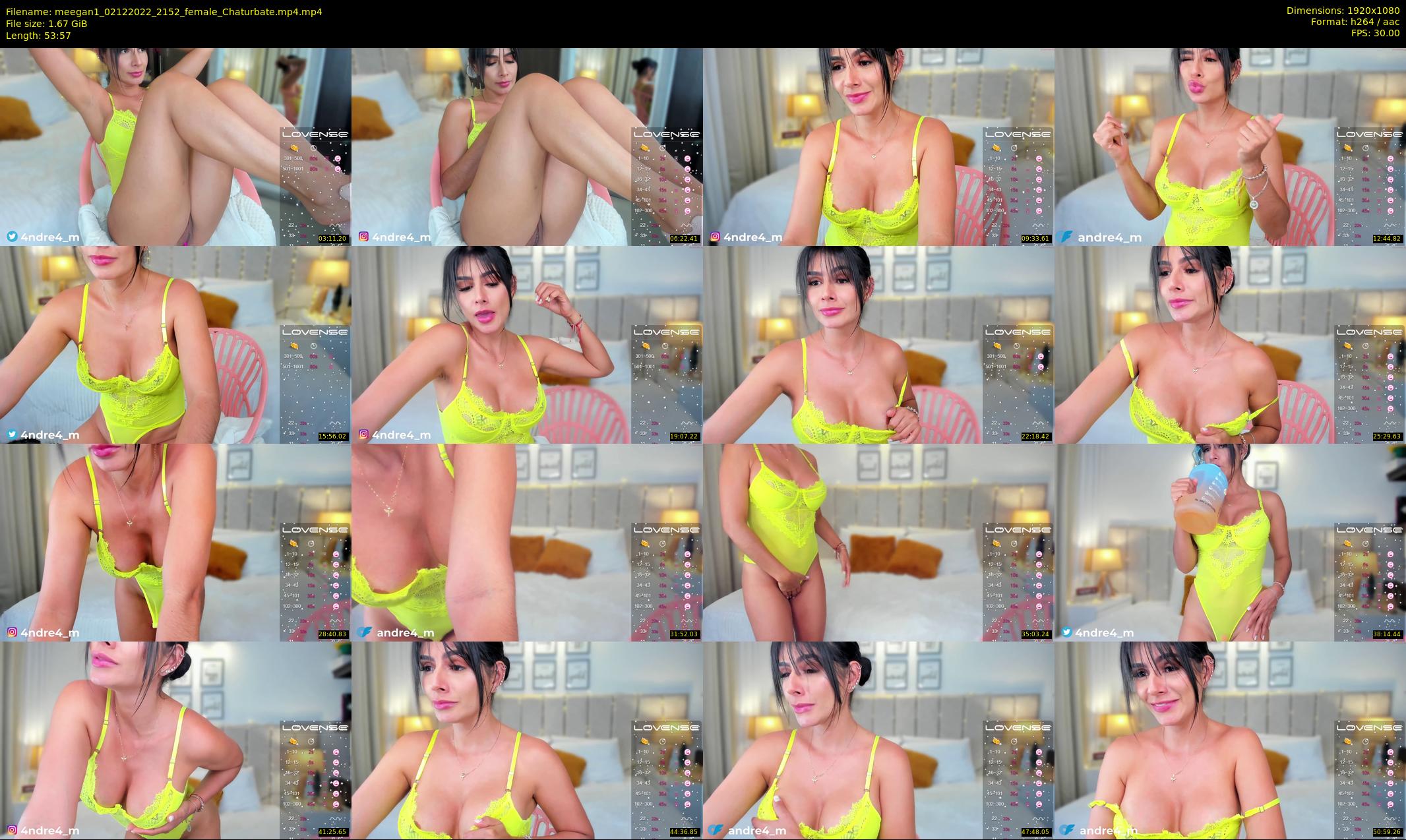 meegan1 — 54 minute Chaturbate female cam show recording, 1080p, Dec 2, 2022