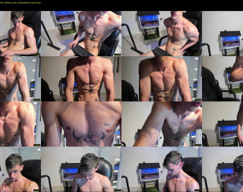 metatron_muscle — 23 minute Chaturbate male cam show recording, 1080p, Dec 2, 2022
