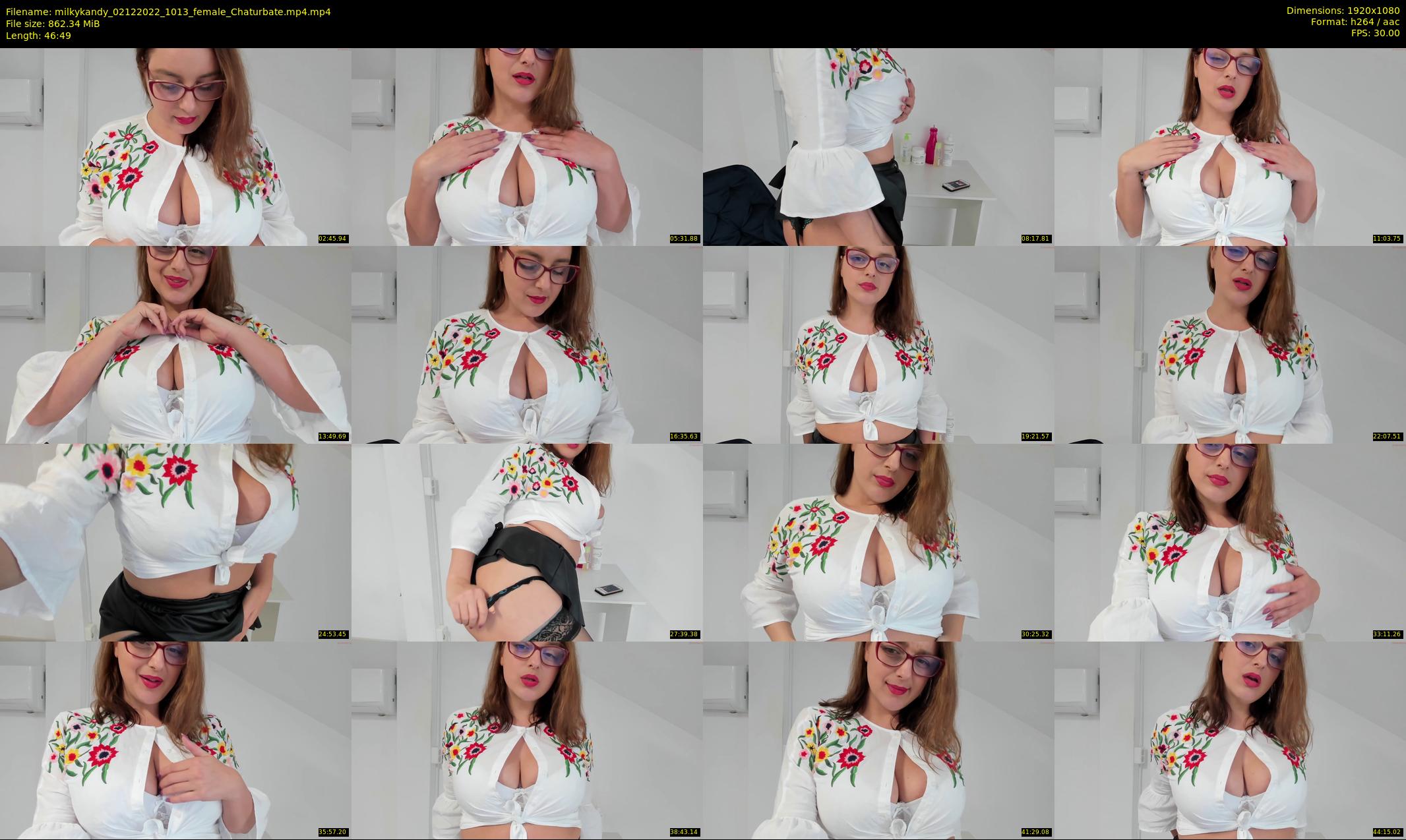 milkykandy — 47 minute Chaturbate female cam show recording, 1080p, Dec 2, 2022