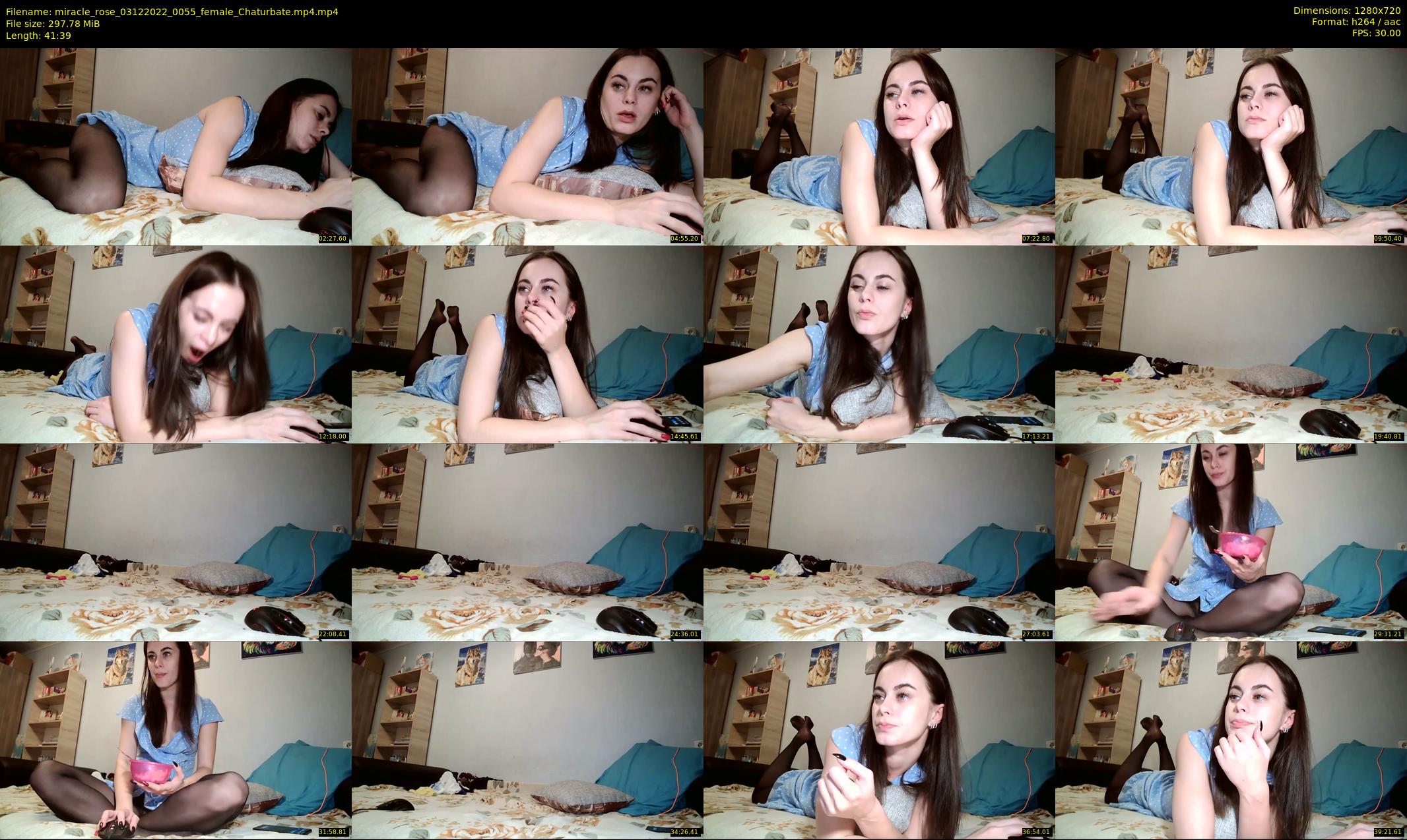 miracle_rose — 42 minute Chaturbate female cam show recording, 720p, Dec 3, 2022
