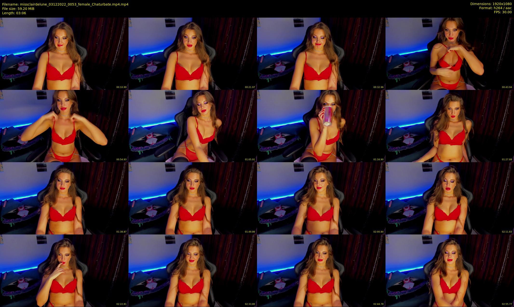 missclairdelune — 4 minute Chaturbate female cam show recording, 1080p, Dec 3, 2022