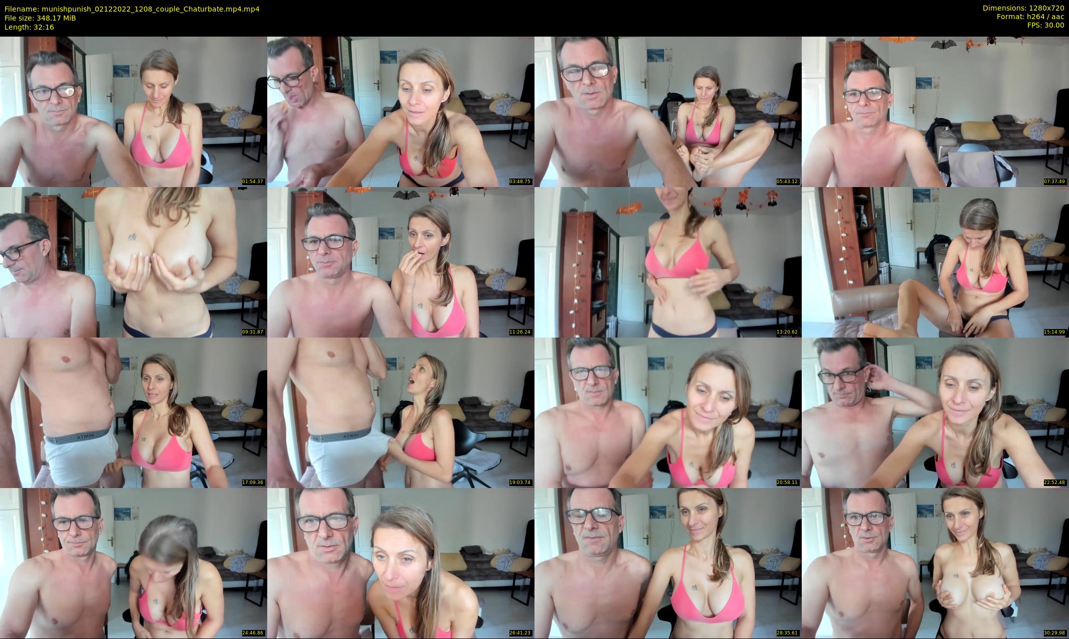 munishpunish — 33 minute Chaturbate couple cam show recording, 720p, Dec 2, 2022