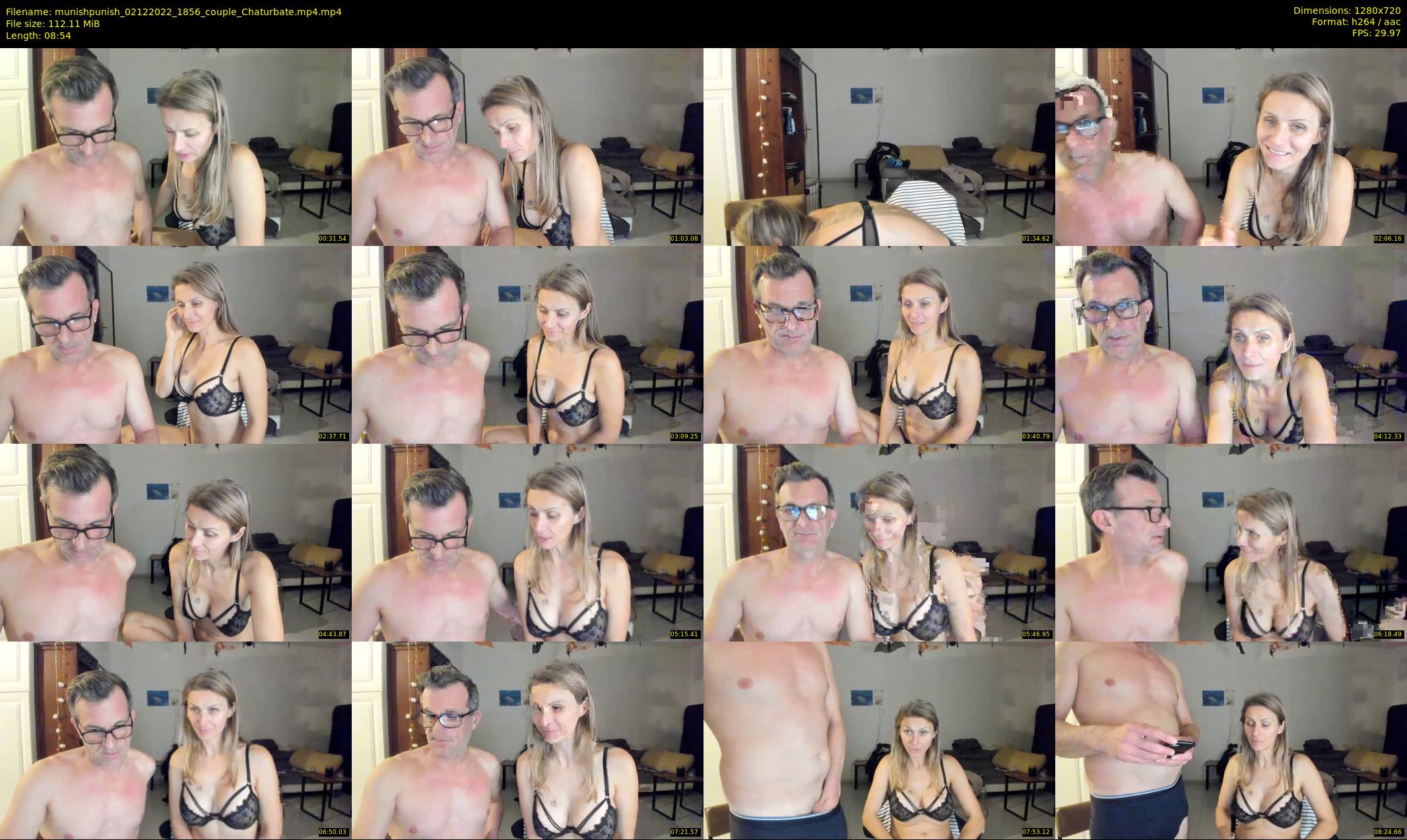munishpunish — 9 minute Chaturbate couple cam show recording, 720p, Dec 2, 2022