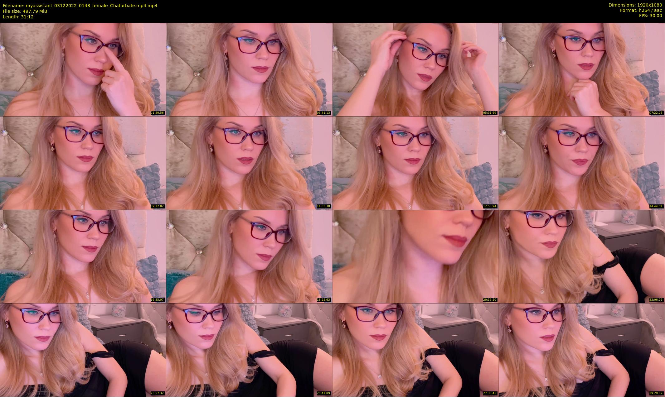 myassistant — 32 minute Chaturbate female cam show recording, 1080p, Dec 3, 2022