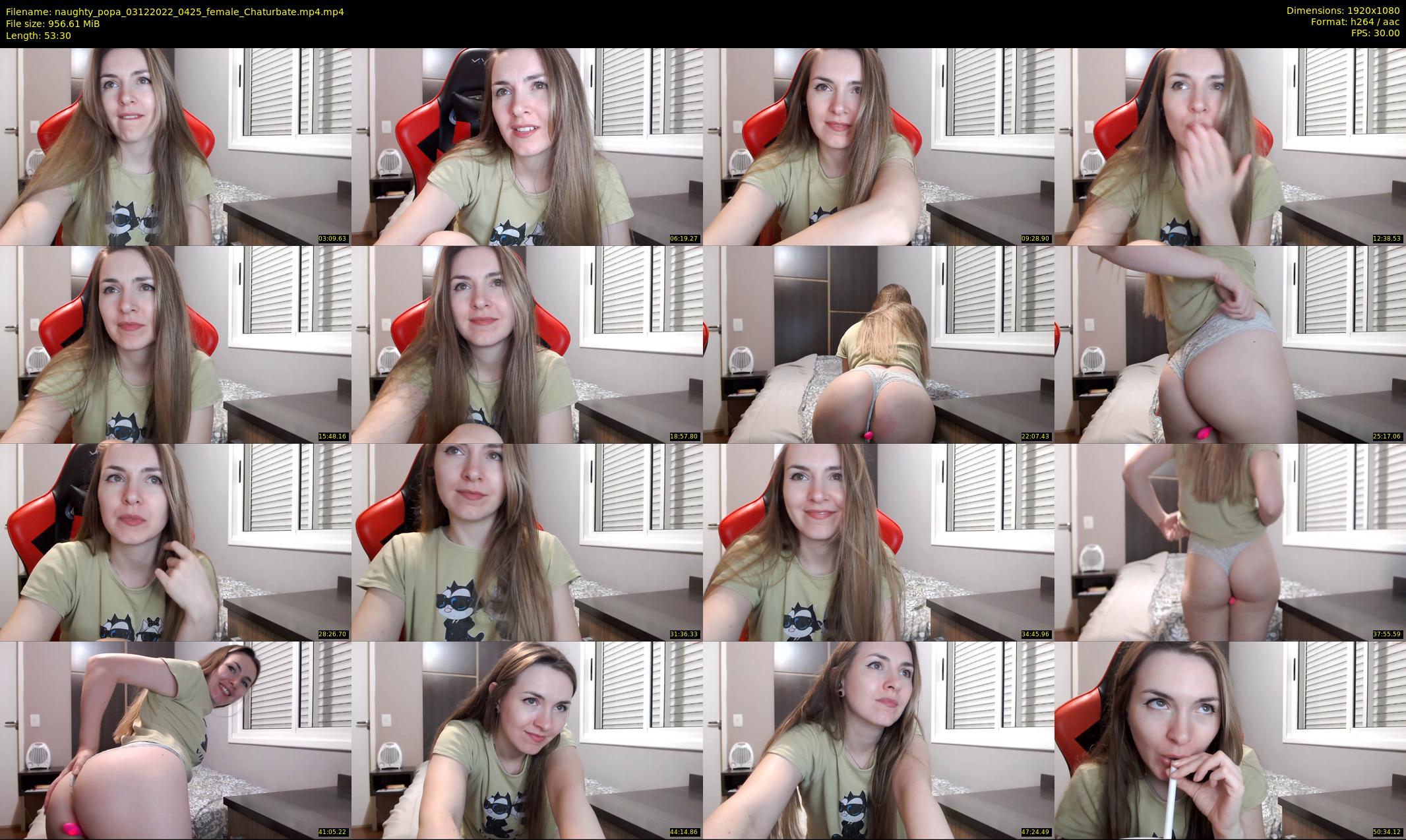 naughty_popa — 54 minute Chaturbate female cam show recording, 1080p, Dec 3, 2022