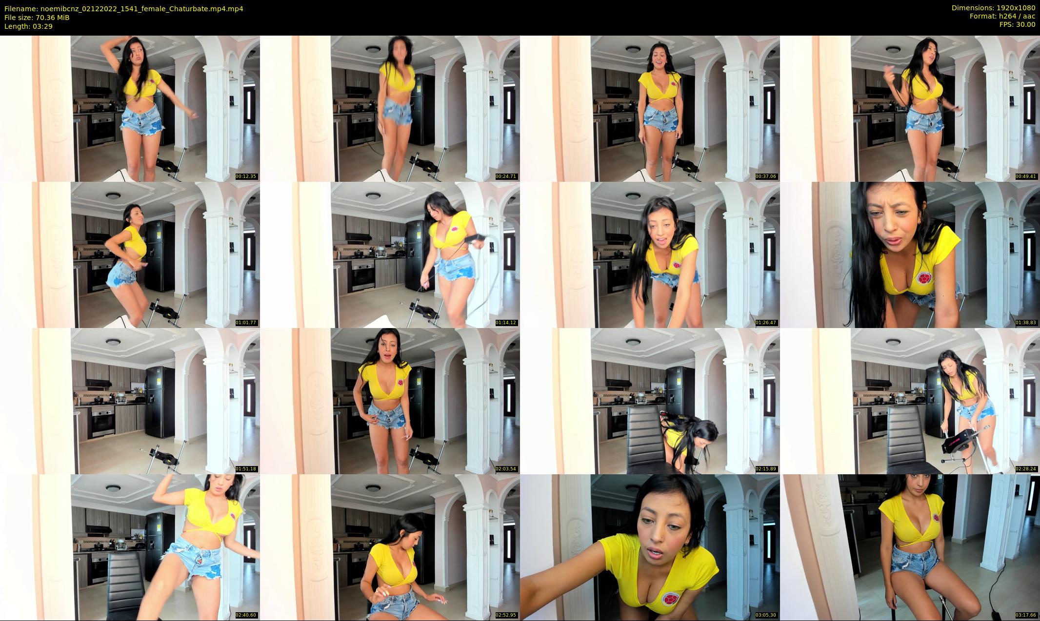 noemibcnz — 4 minute Chaturbate couple cam show recording, 1080p, Dec 2, 2022