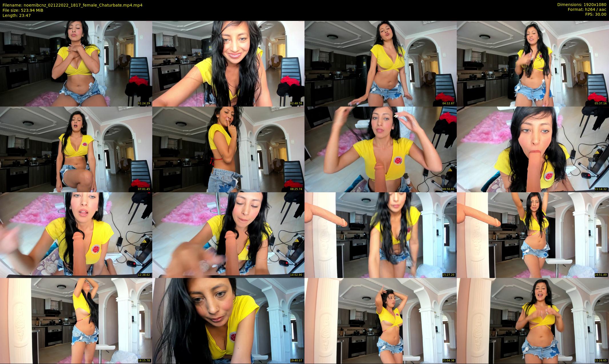 noemibcnz — 24 minute Chaturbate couple cam show recording, 1080p, Dec 2, 2022