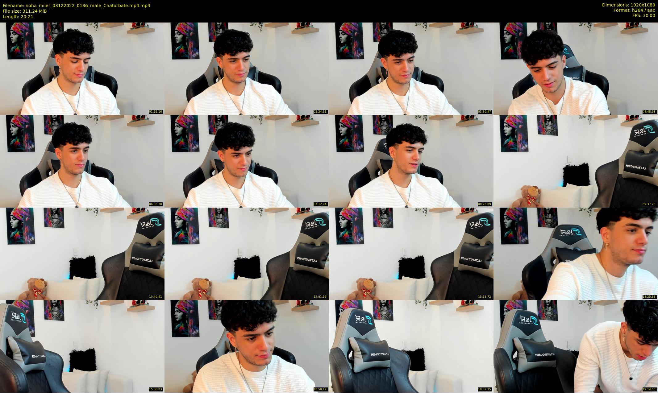 noha_miler — 21 minute Chaturbate male cam show recording, 1080p, Dec 3, 2022